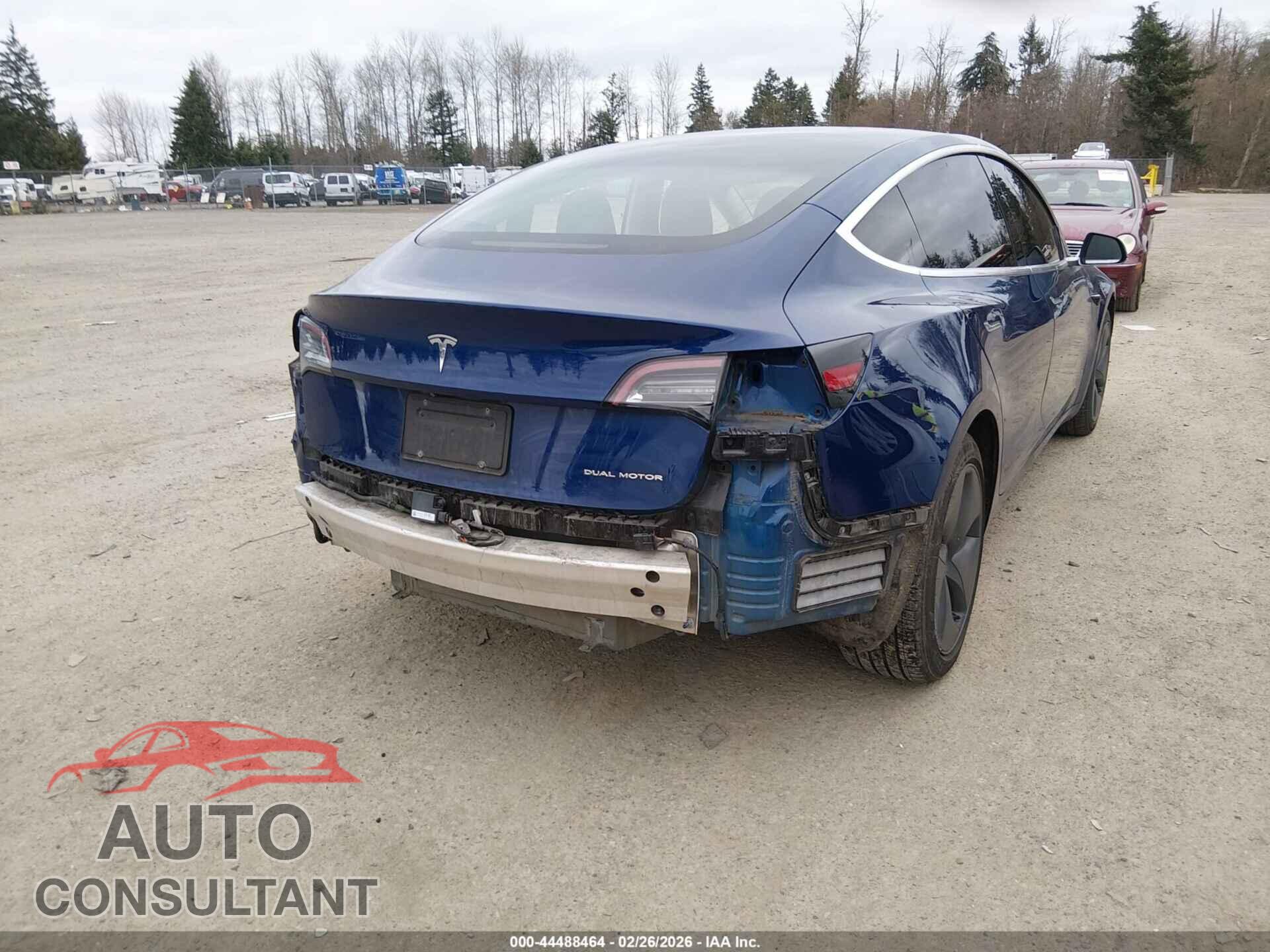 TESLA MODEL 3 2019 - 5YJ3E1EB3KF497564