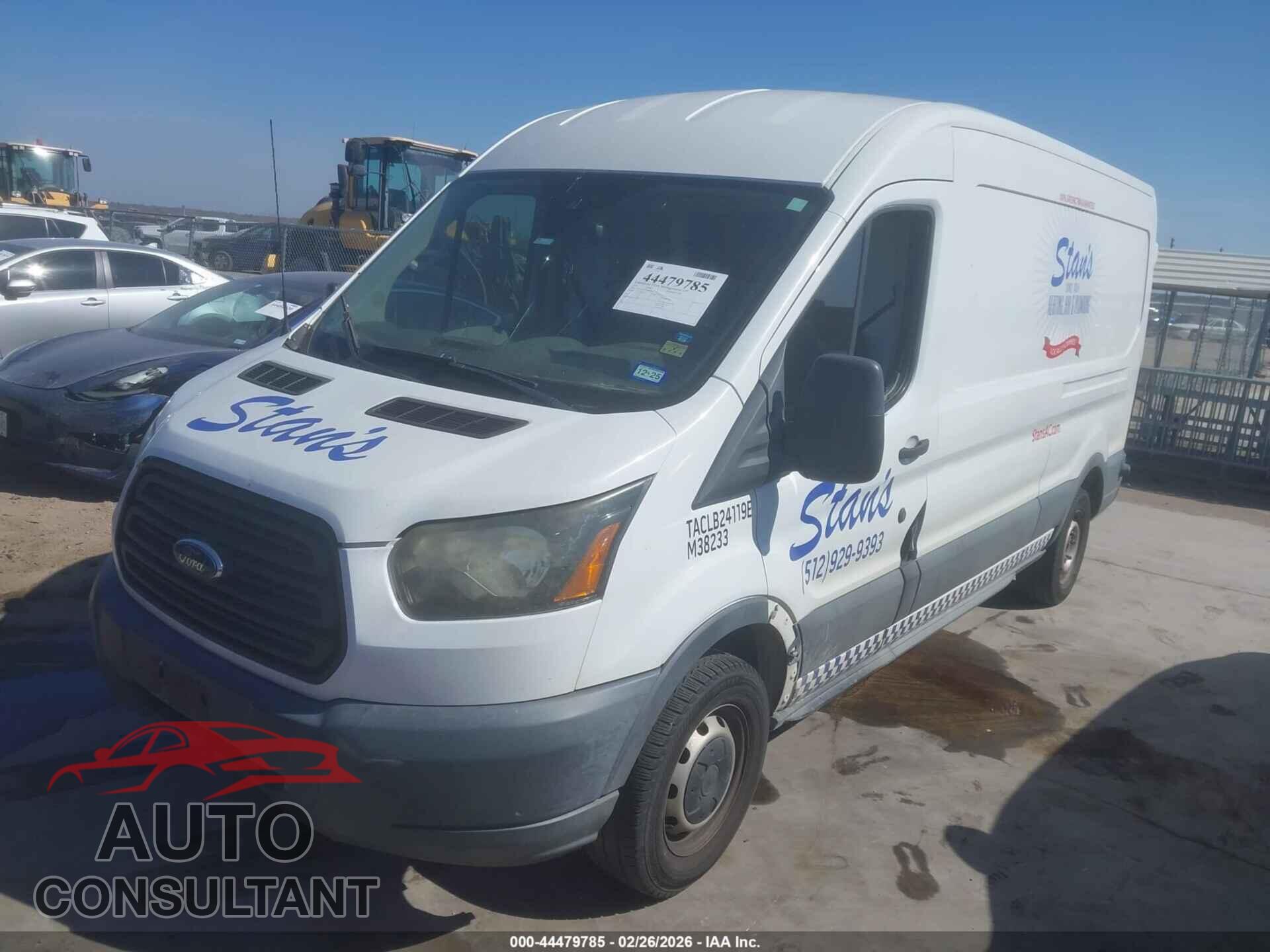 FORD TRANSIT-150 2016 - 1FTYE2CM7GKB06006
