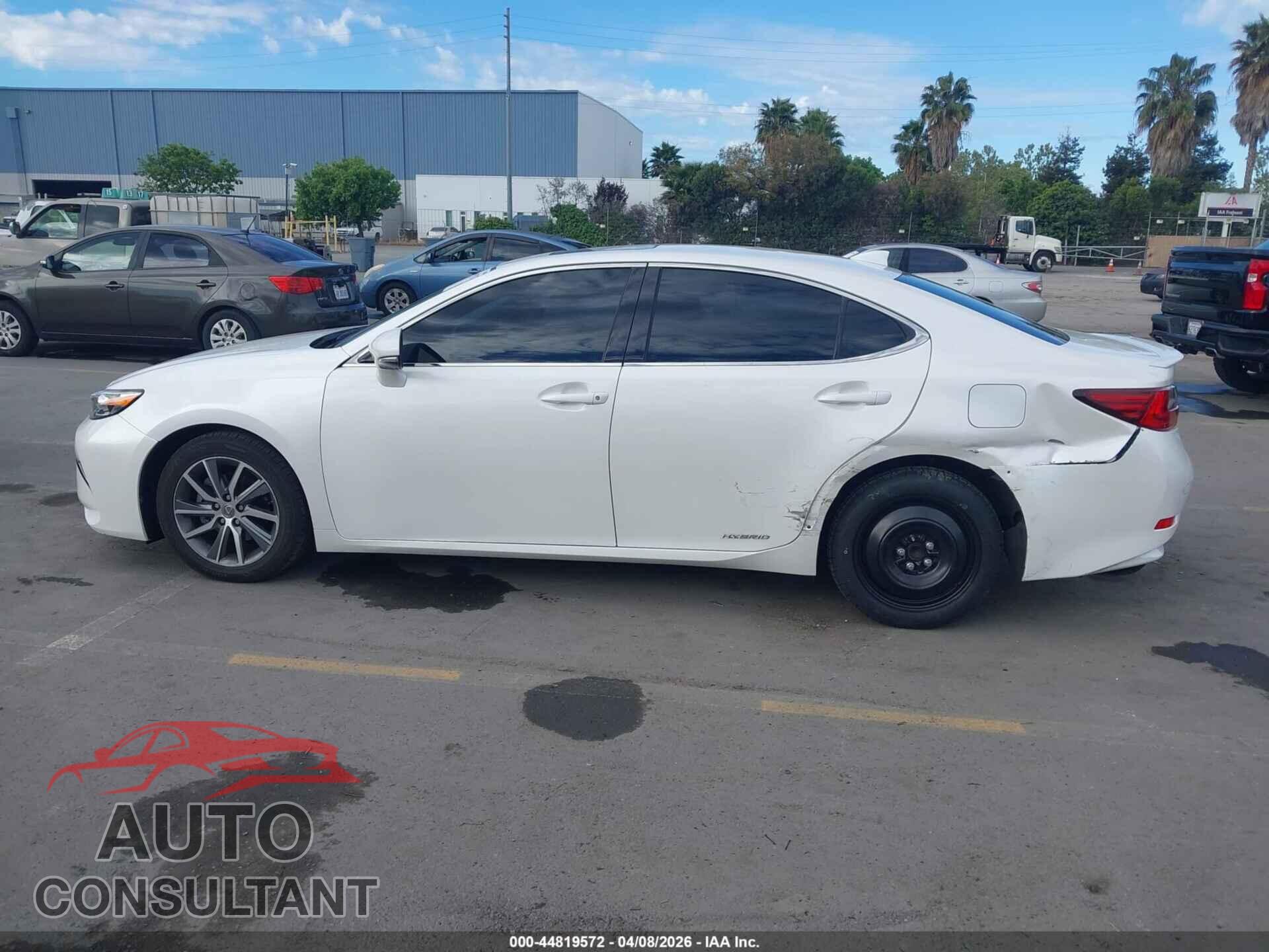 LEXUS ES 300H 2017 - JTHBW1GG5H2134453