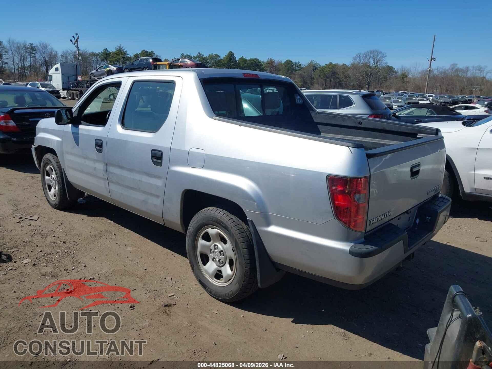 HONDA RIDGELINE 2011 - 5FPYK1F23BB001568