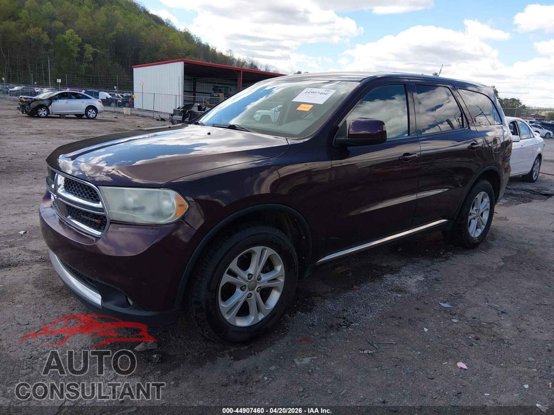 DODGE DURANGO 2012 - 1C4RDJAG2CC271495