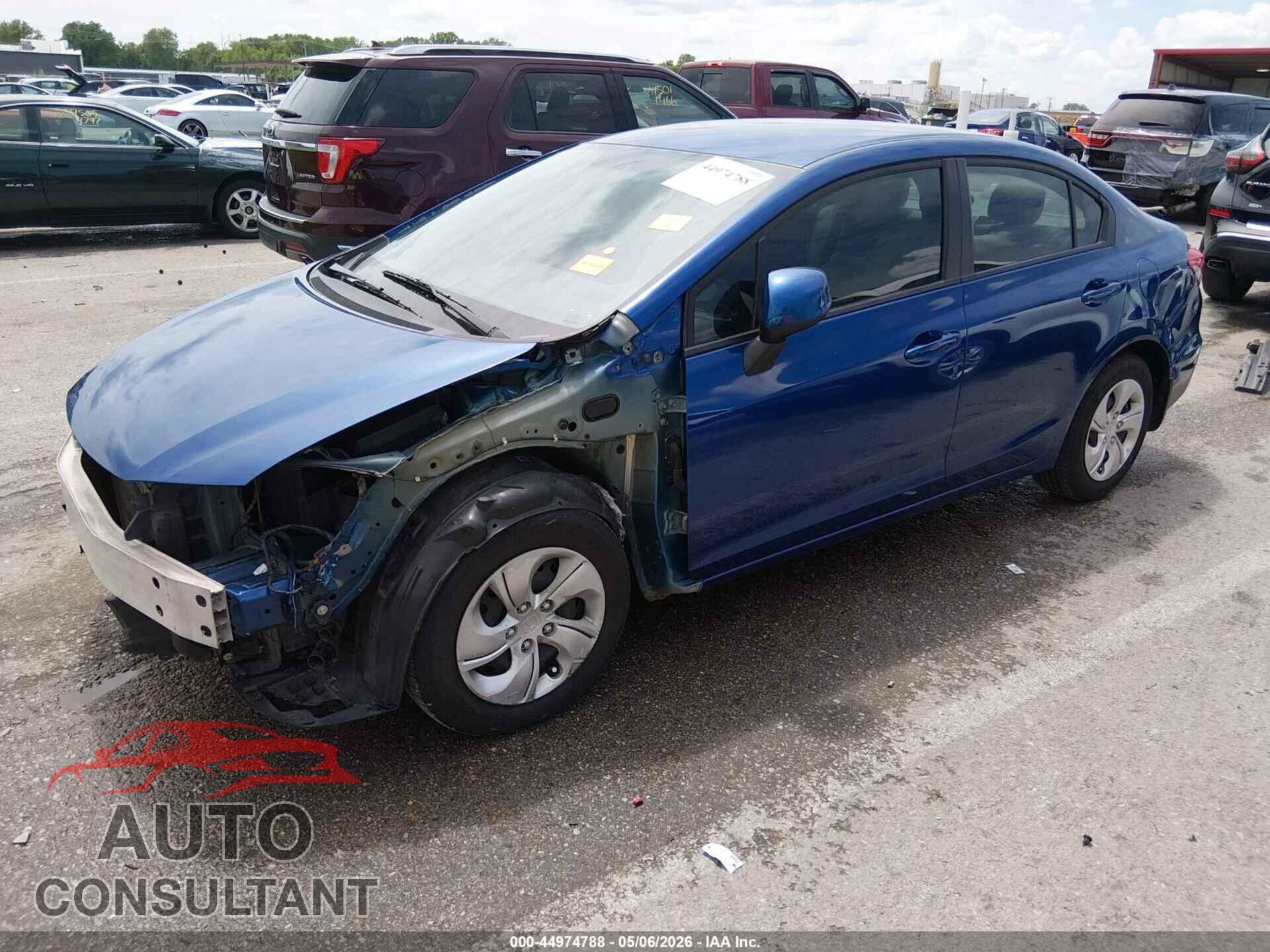 HONDA CIVIC 2013 - 19XFB2F59DE099983