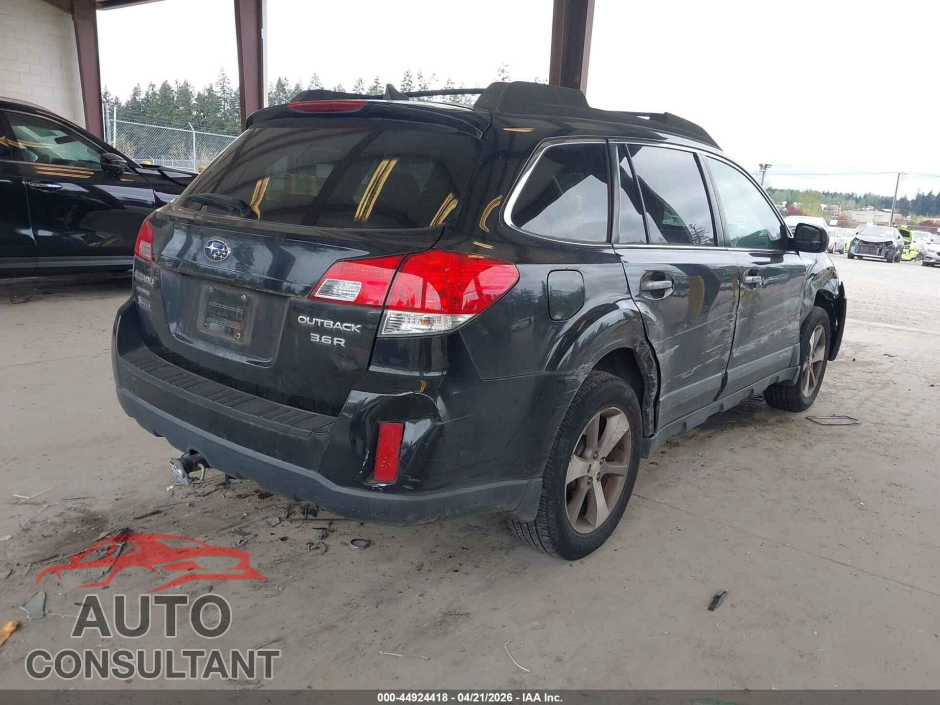 SUBARU OUTBACK 2013 - 4S4BRDSC5D2281652
