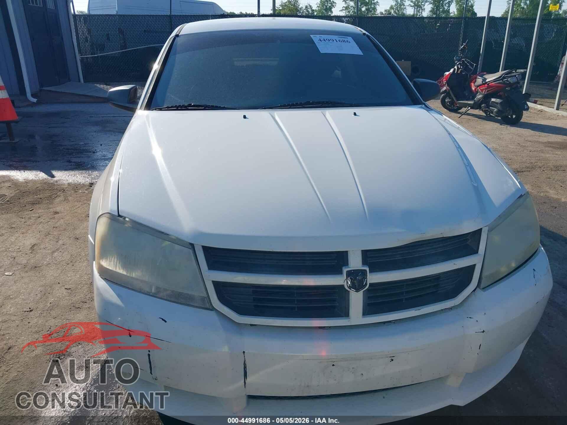 DODGE AVENGER 2010 - 1B3CC4FB0AN128202