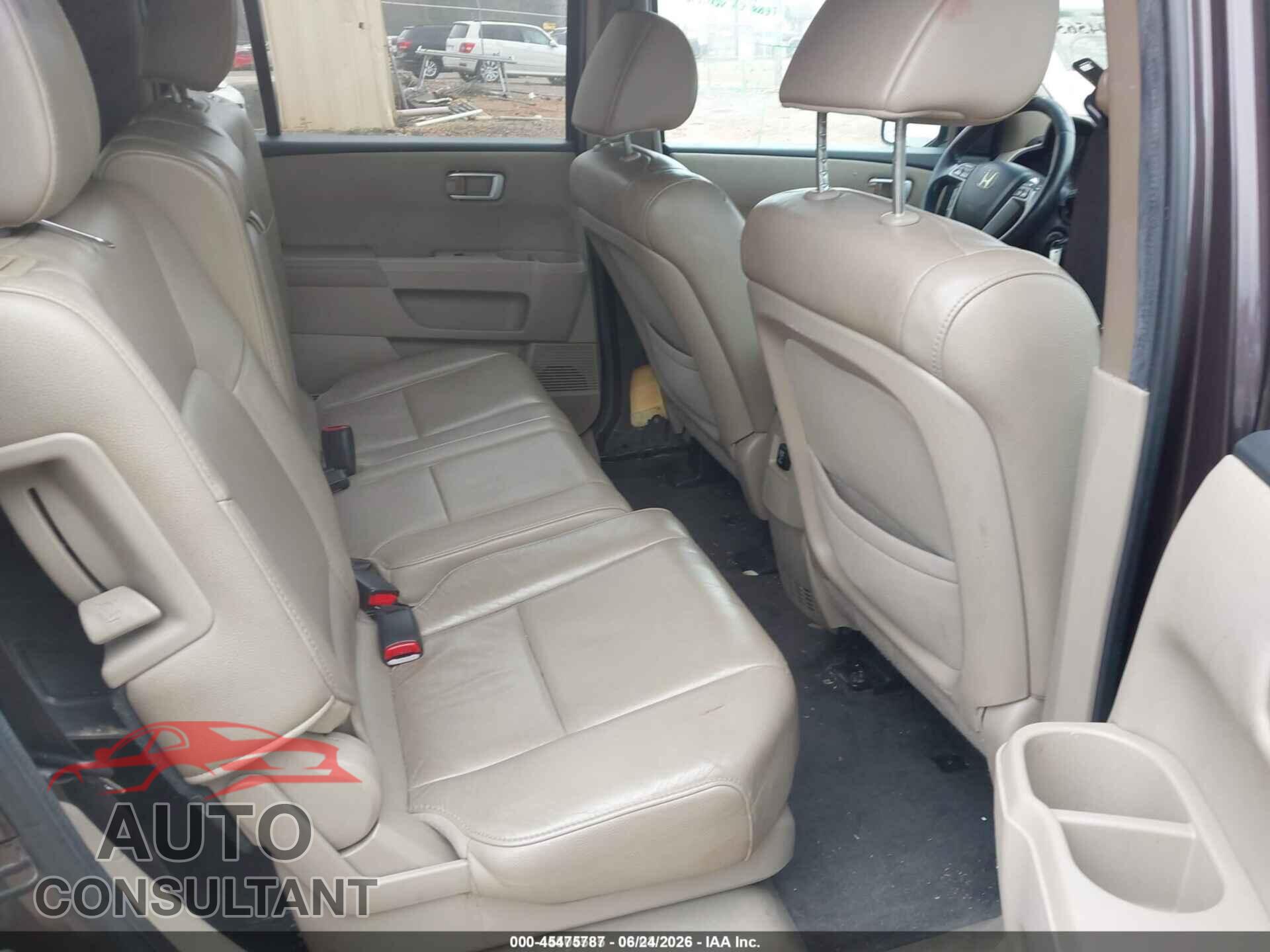 HONDA PILOT 2012 - 5FNYF3H55CB025517