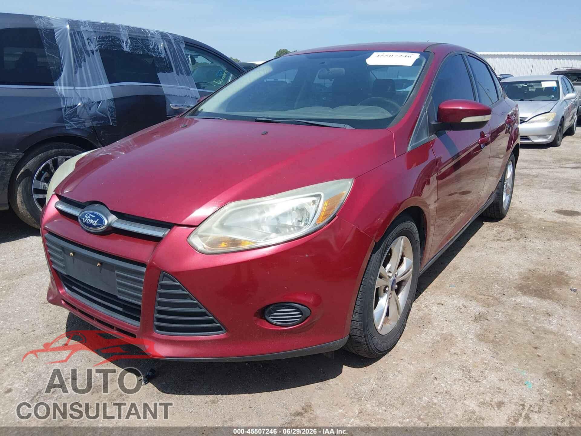 FORD FOCUS 2013 - 1FADP3F28DL372638