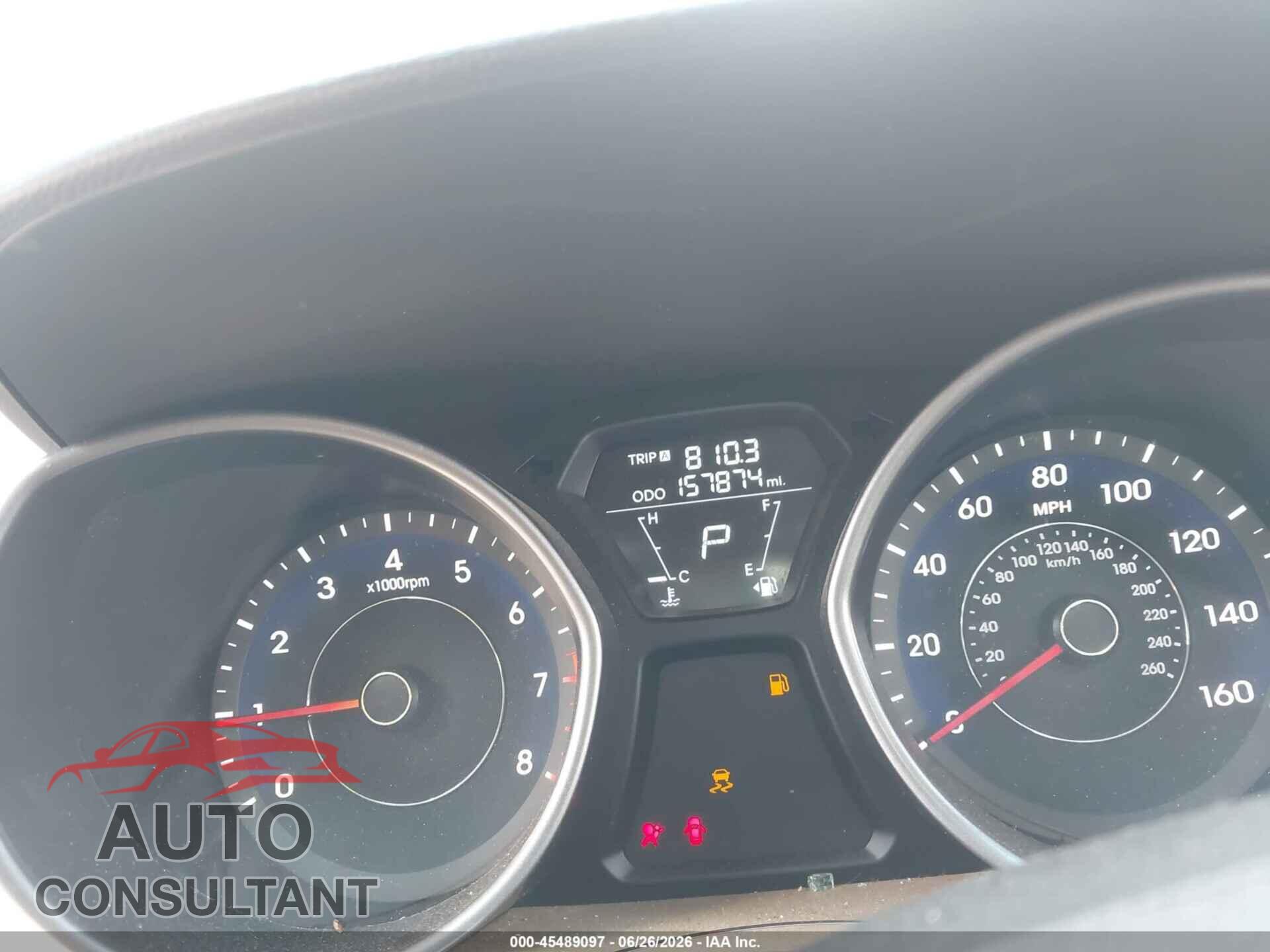 HYUNDAI ELANTRA 2013 - 5NPDH4AE0DH152221