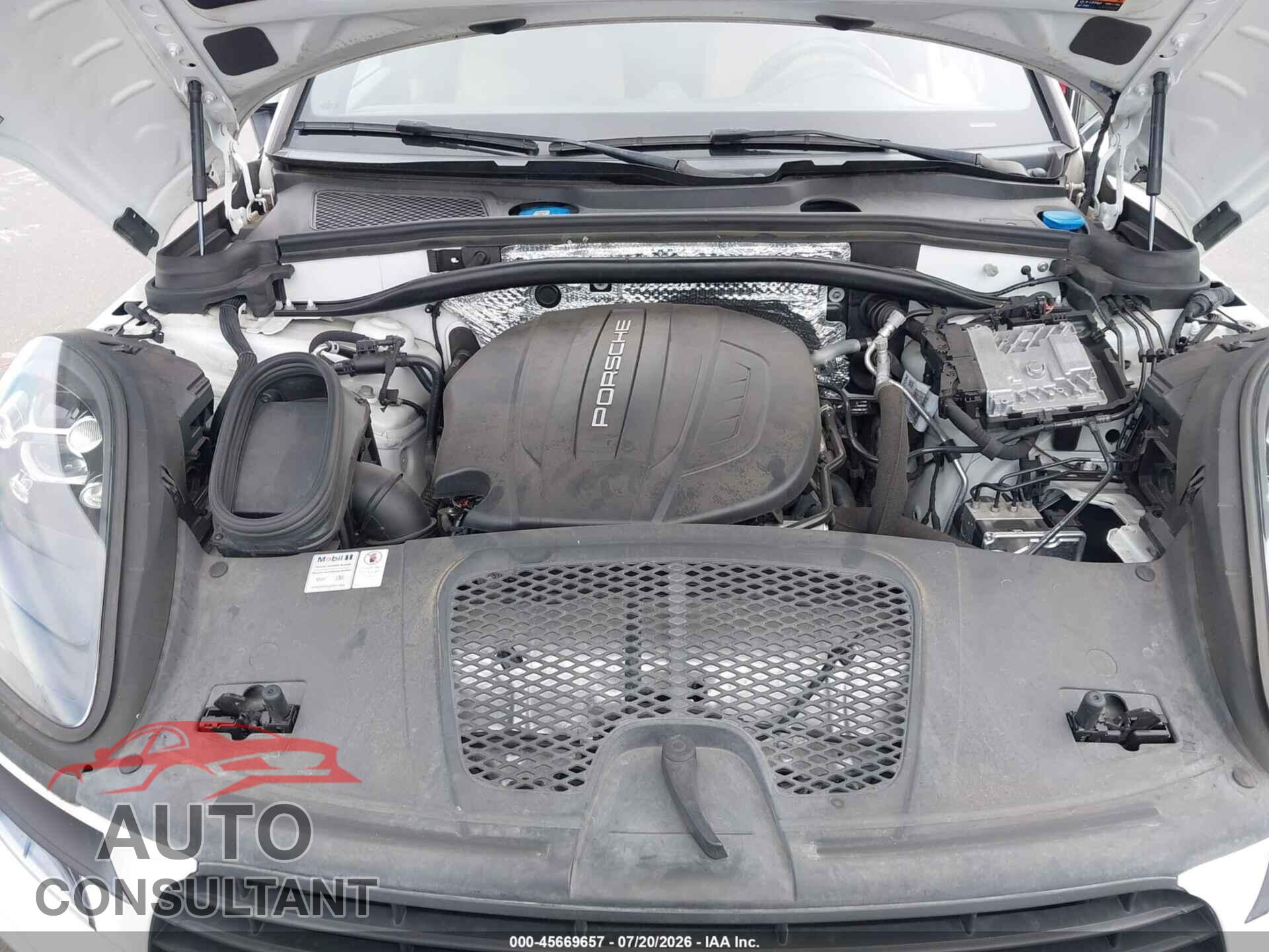 PORSCHE MACAN 2021 - WP1AA2A55MLB08690