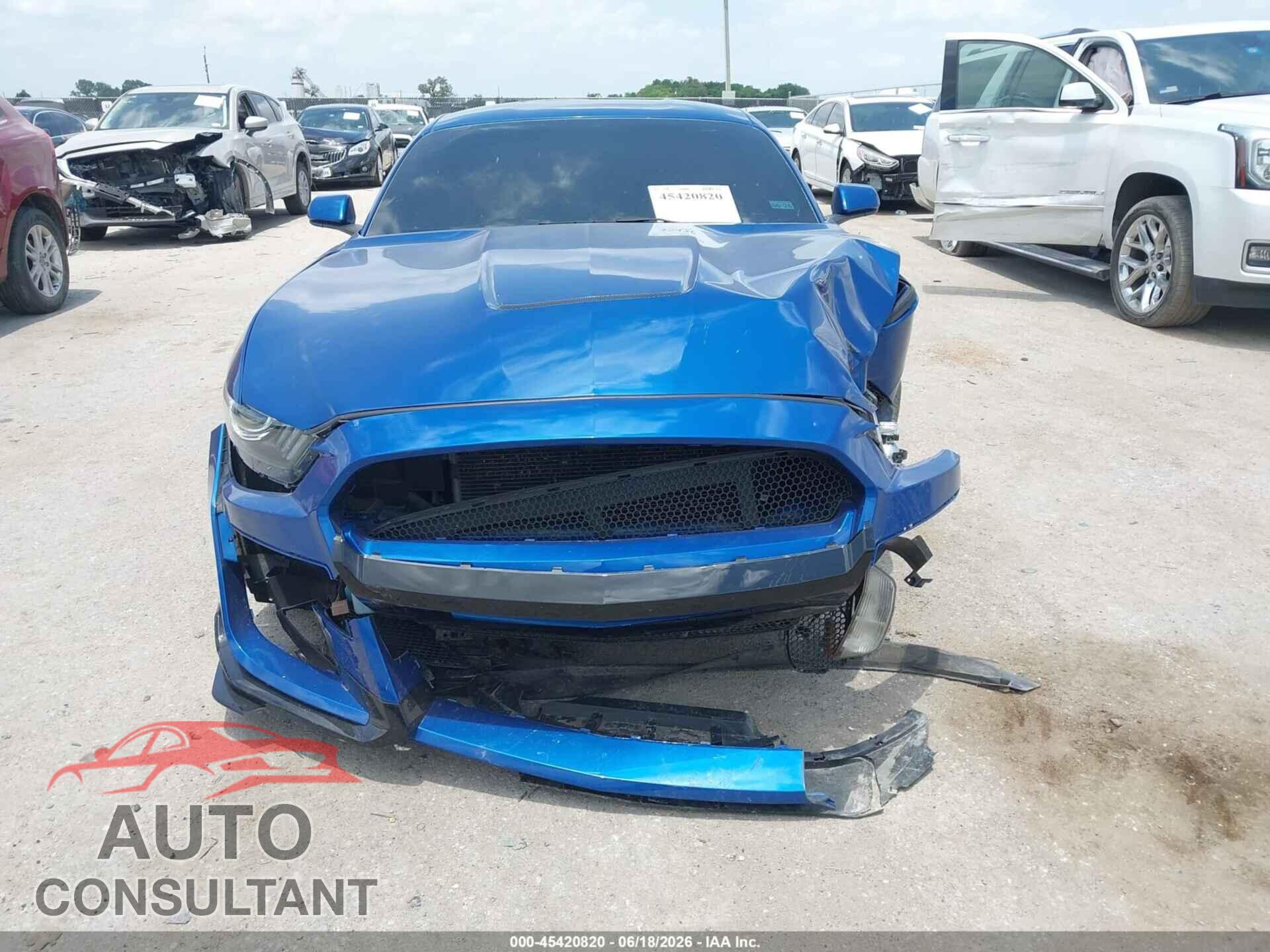 FORD MUSTANG 2017 - 1FA6P8CF4H5293846