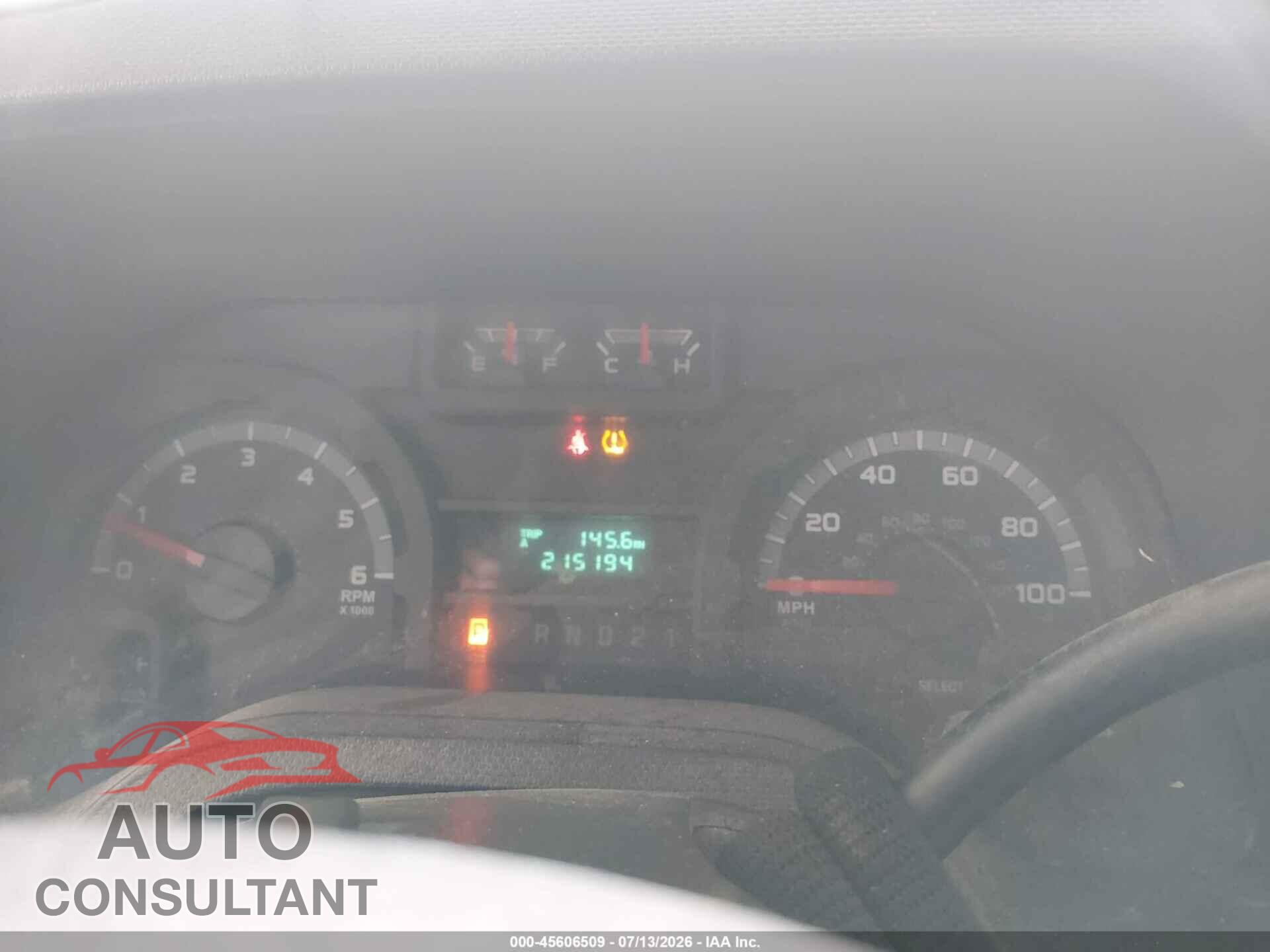 FORD E-250 2014 - 1FTNE2EWXEDB01322