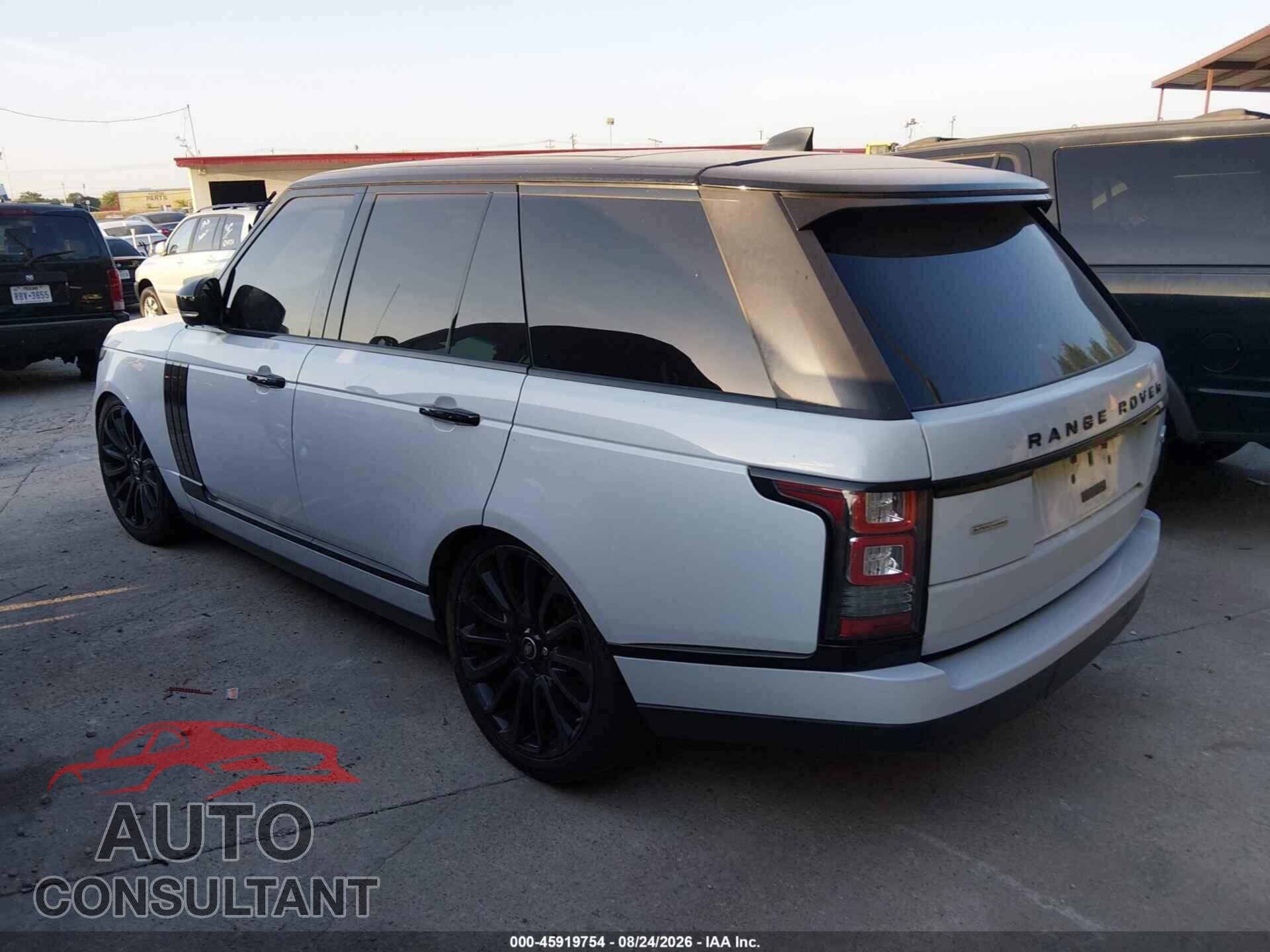 LAND ROVER RANGE ROVER 2017 - SALGS2FE8HA323766