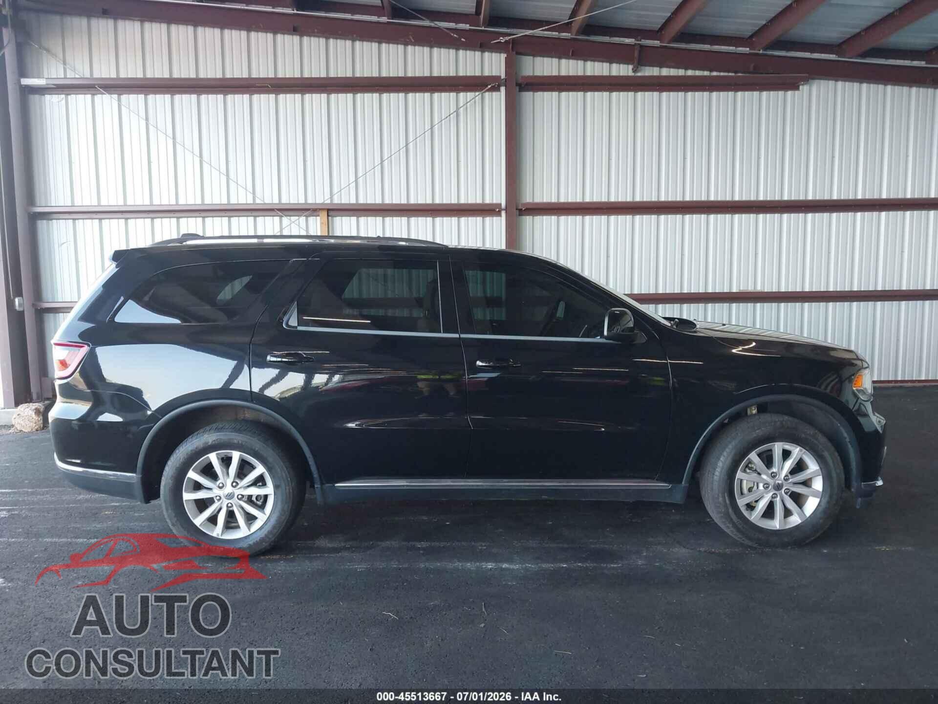 DODGE DURANGO 2019 - 1C4RDJAG4KC839745