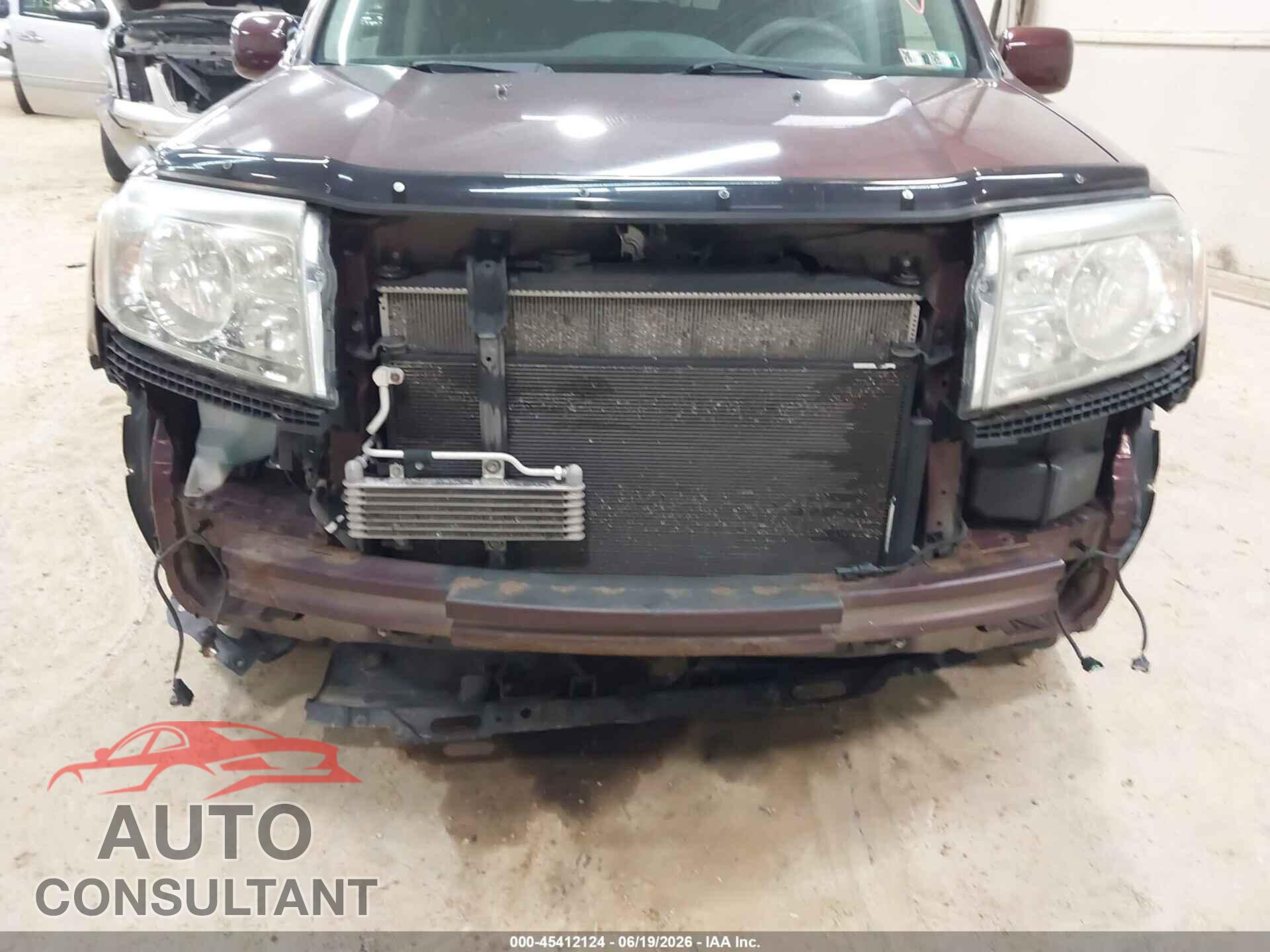 HONDA PILOT 2011 - 5FNYF4H95BB050621