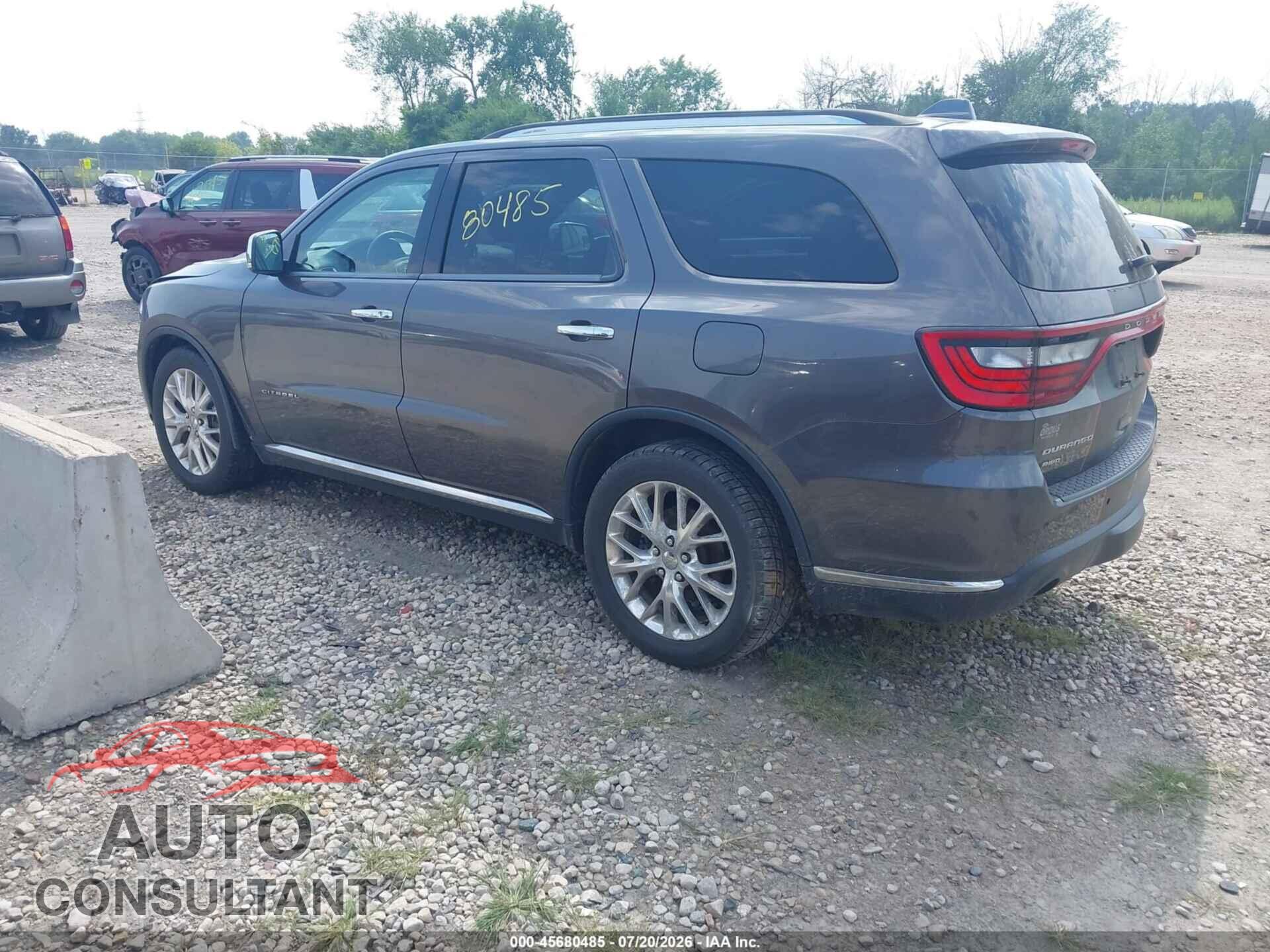 DODGE DURANGO 2015 - 1C4RDJEG5FC730050