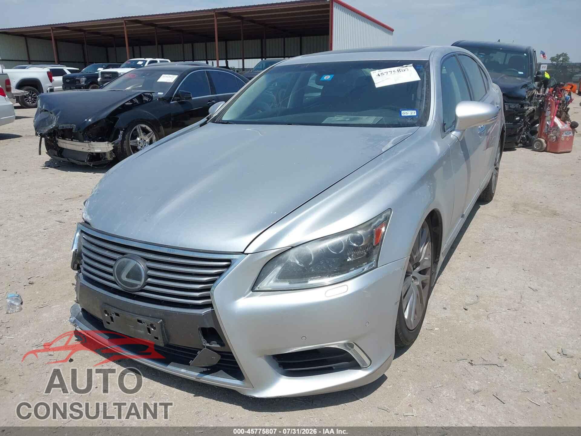 LEXUS LS 460 2013 - JTHBL1EF5D5118975