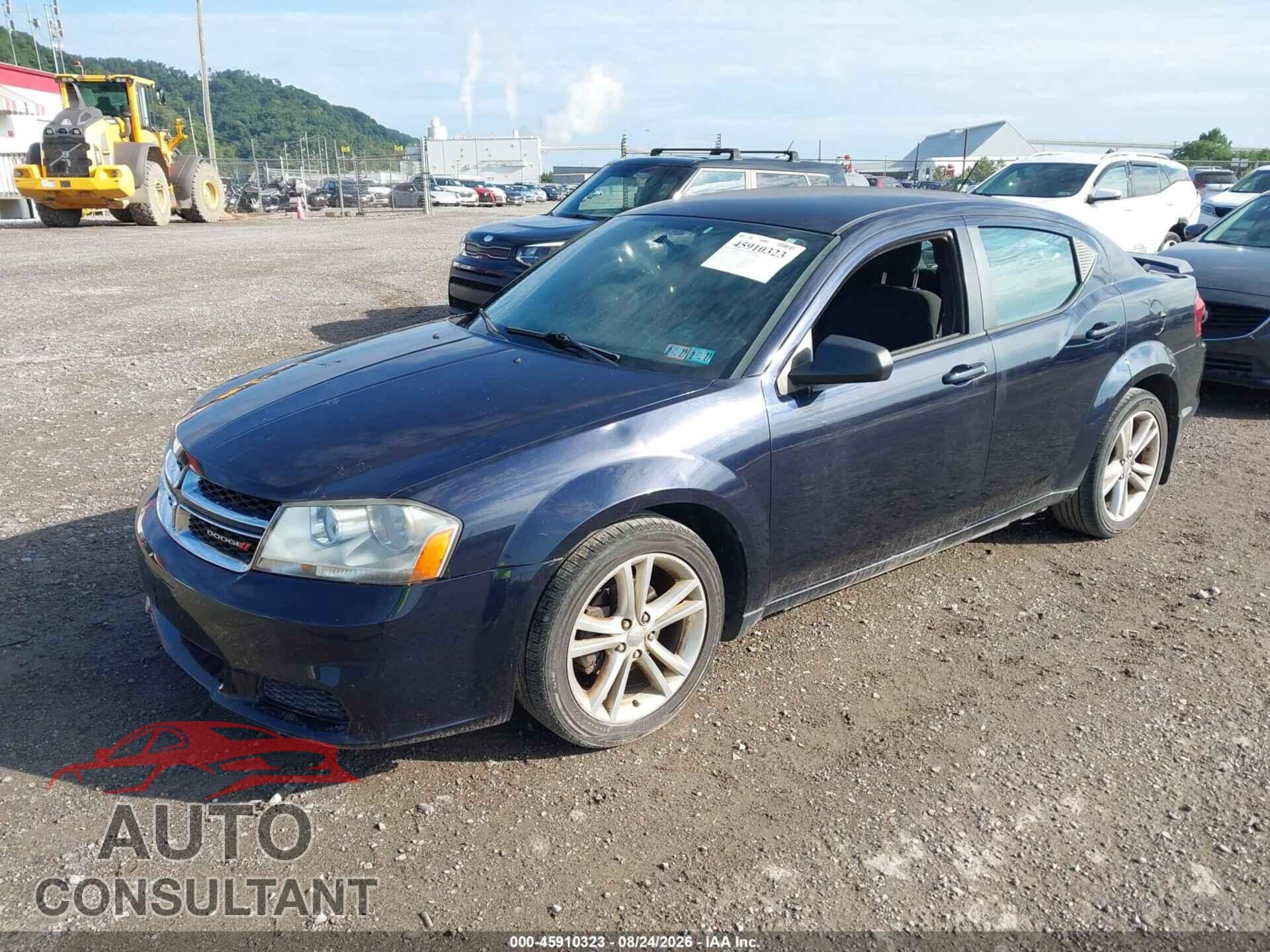 DODGE AVENGER 2012 - 1C3CDZAG4CN291339