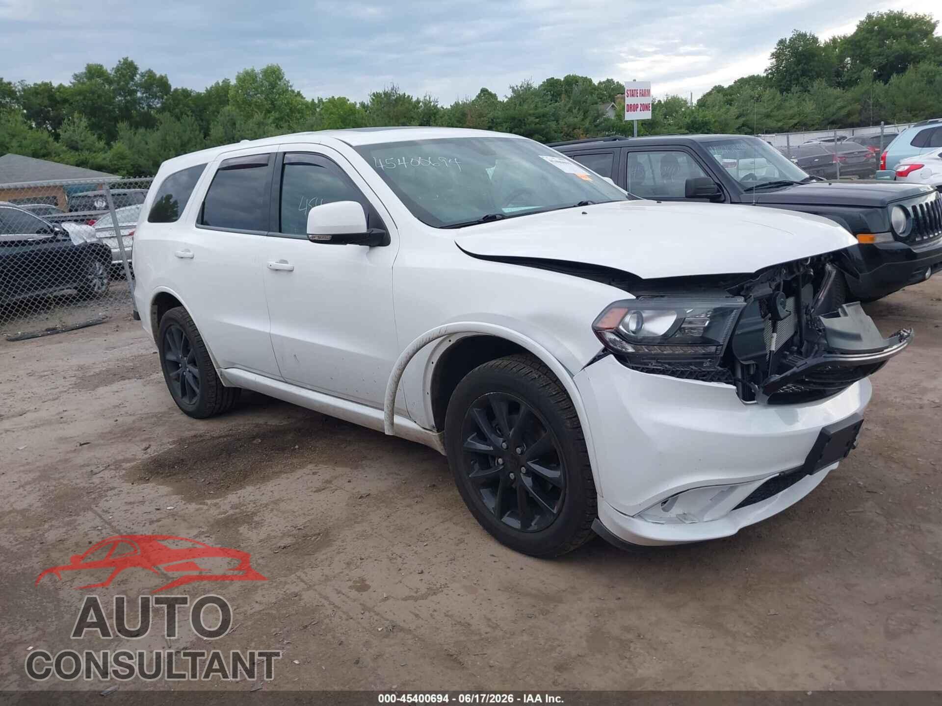 DODGE DURANGO 2017 - 1C4RDJDG8HC827909