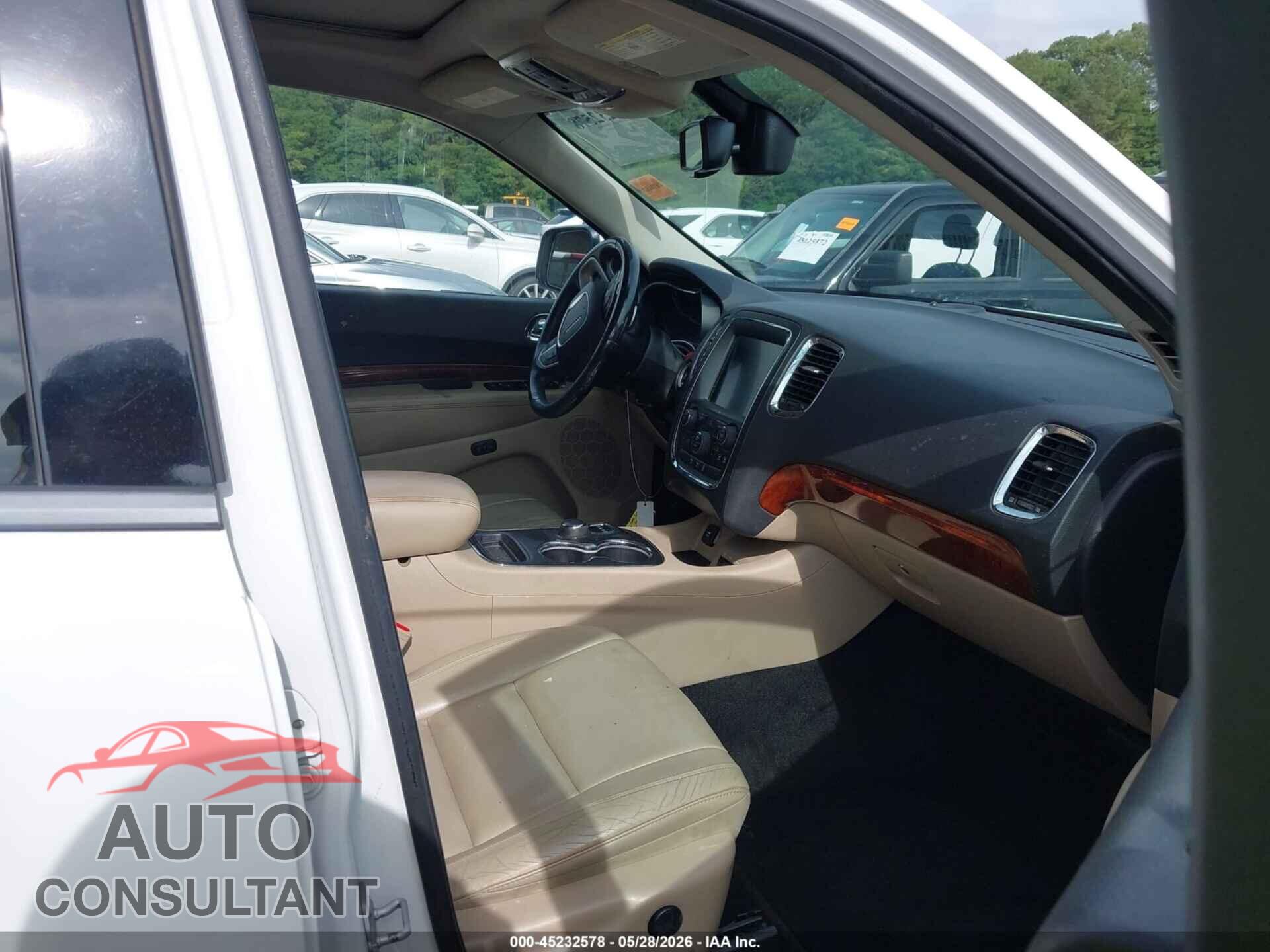 DODGE DURANGO 2015 - 1C4RDHDG9FC842652