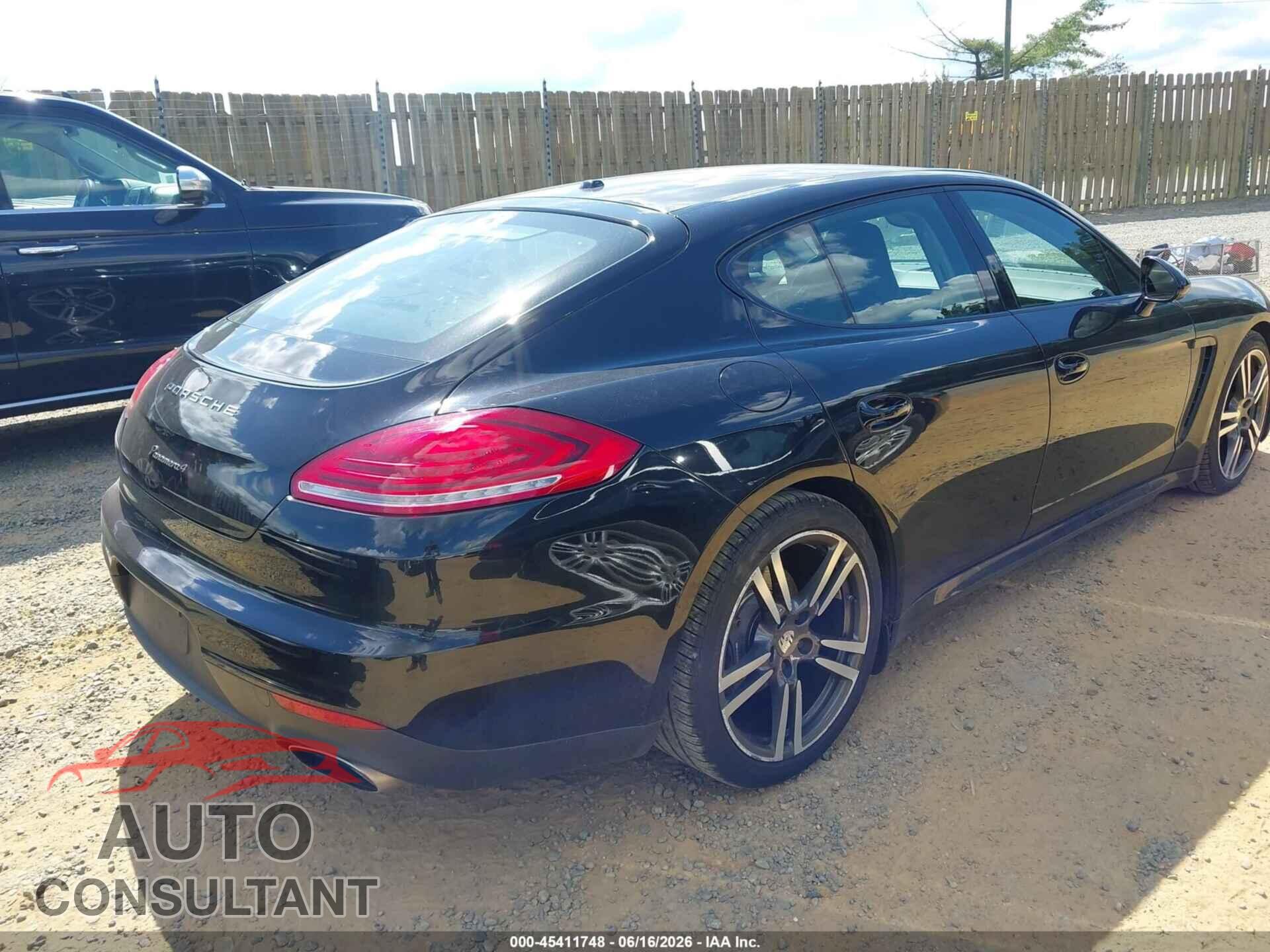 PORSCHE PANAMERA 2016 - WP0AA2A7XGL002002