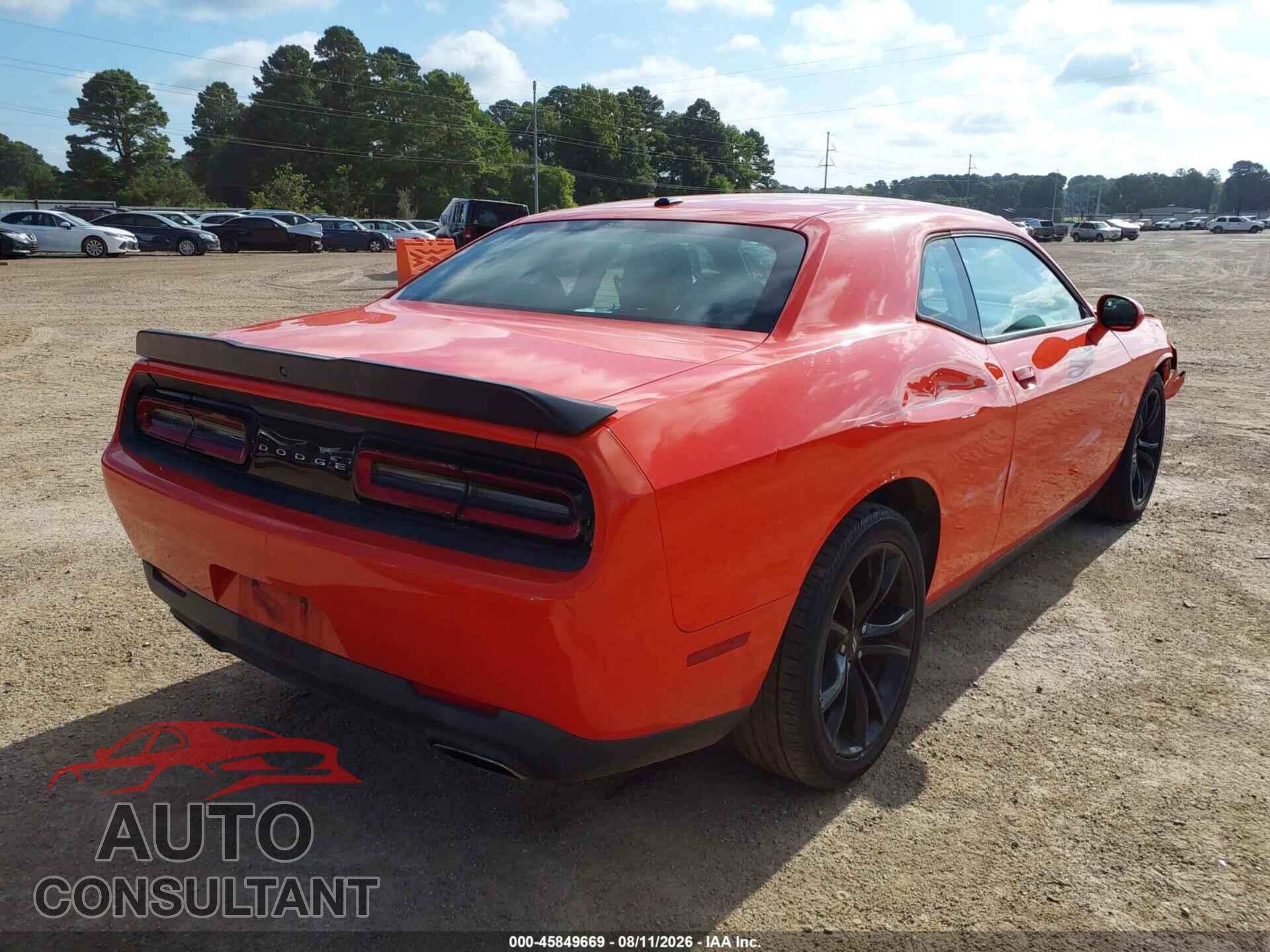 DODGE CHALLENGER 2017 - 2C3CDZAG3HH502403