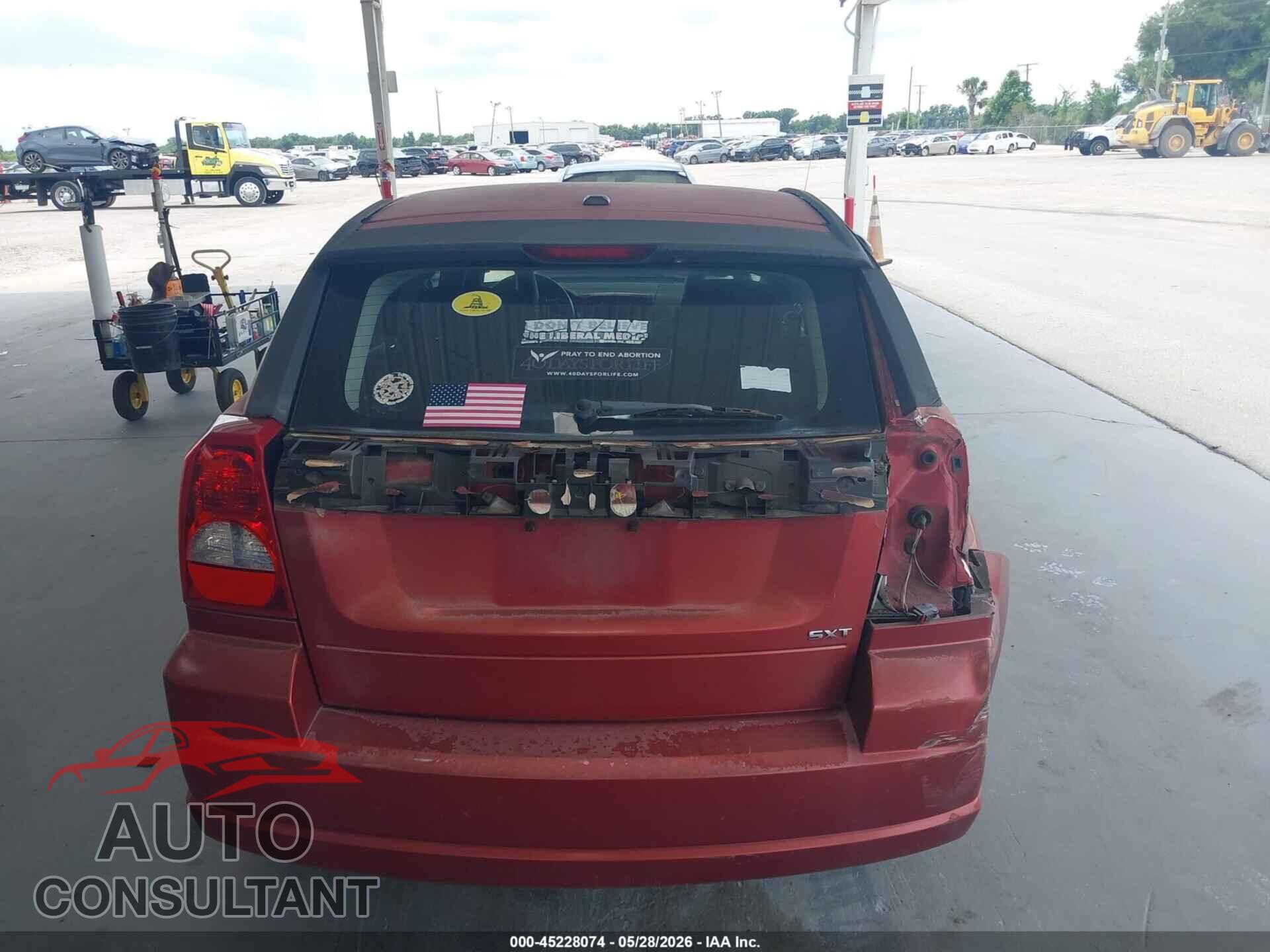 DODGE CALIBER 2009 - 1B3HB48A29D123288