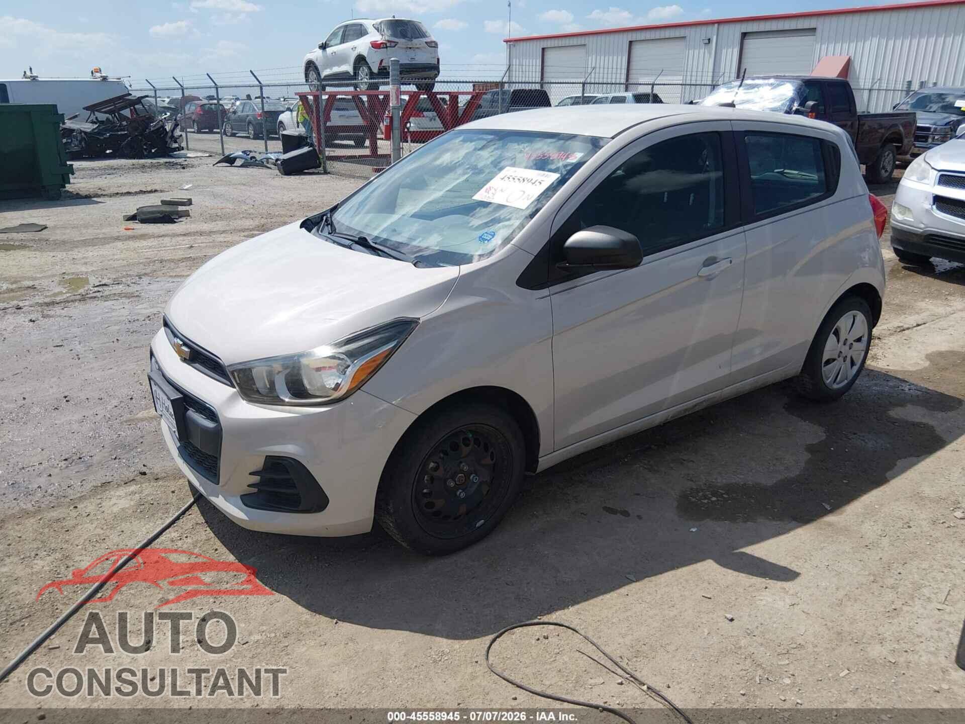 CHEVROLET SPARK 2017 - KL8CB6SA1HC751076