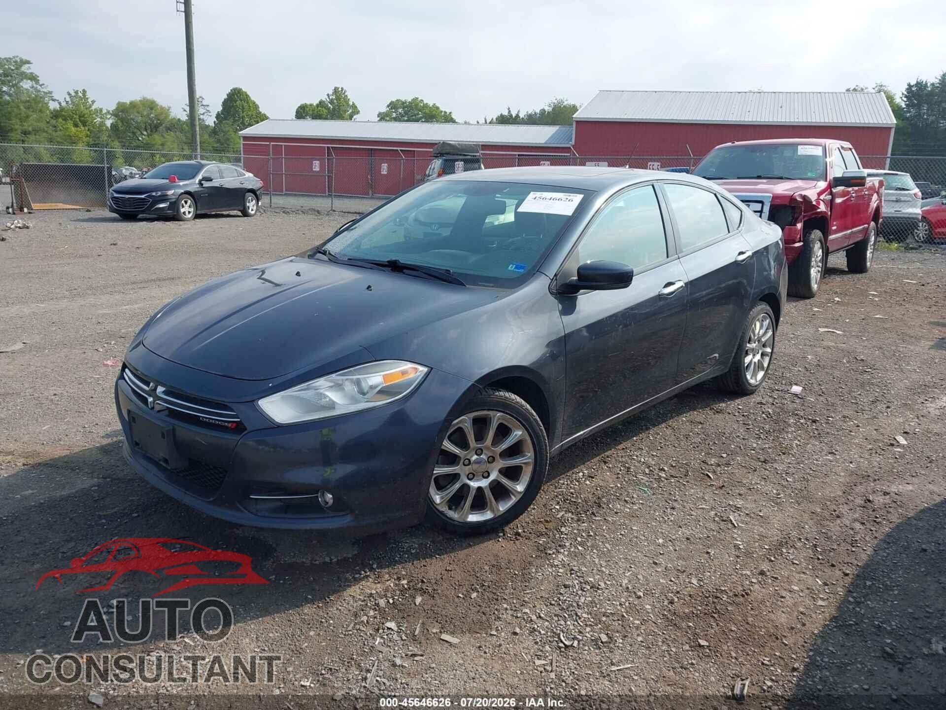 DODGE DART 2013 - 1C3CDFCA5DD216650