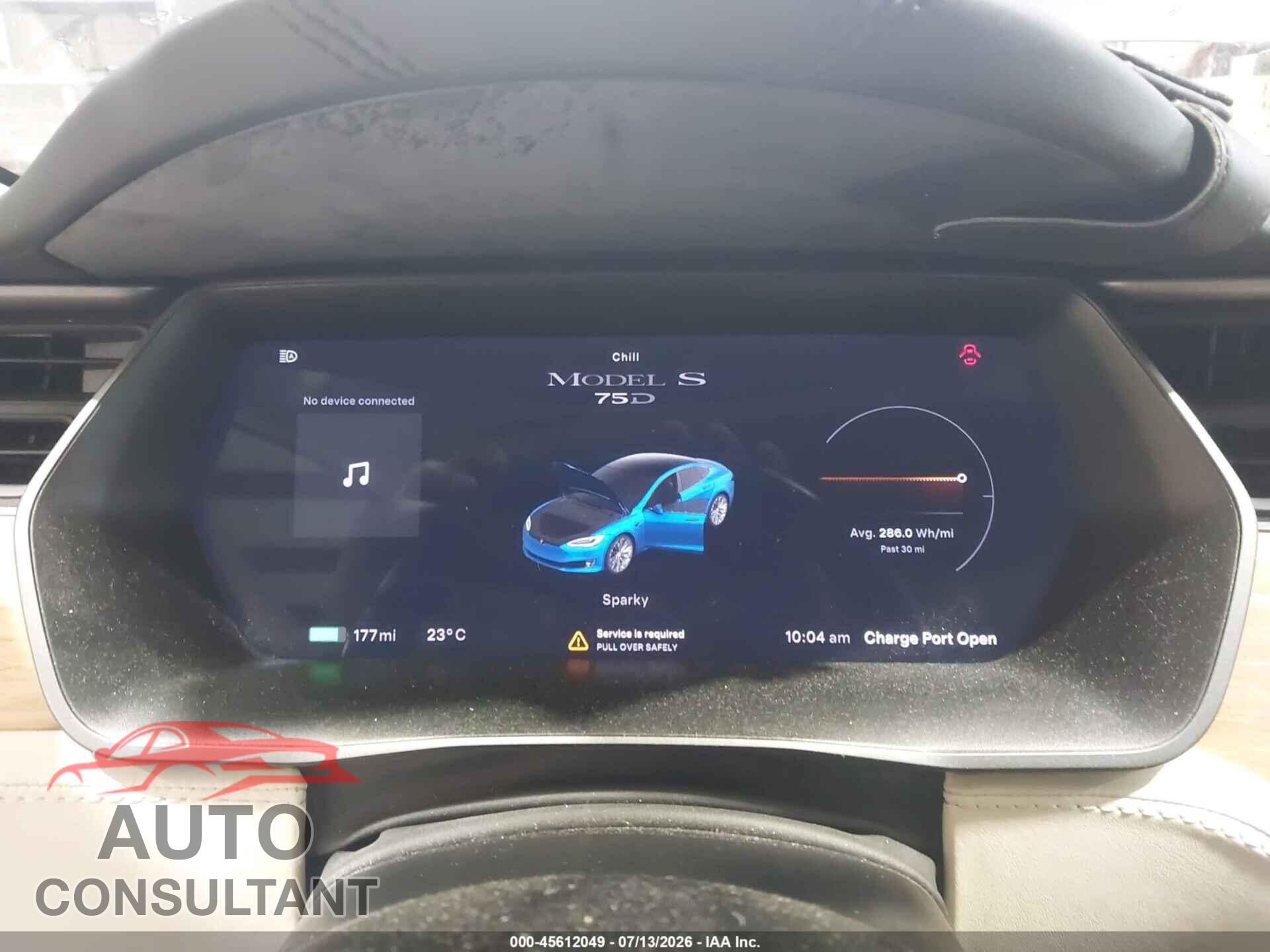 TESLA MODEL S 2018 - 5YJSA1E26JF269368