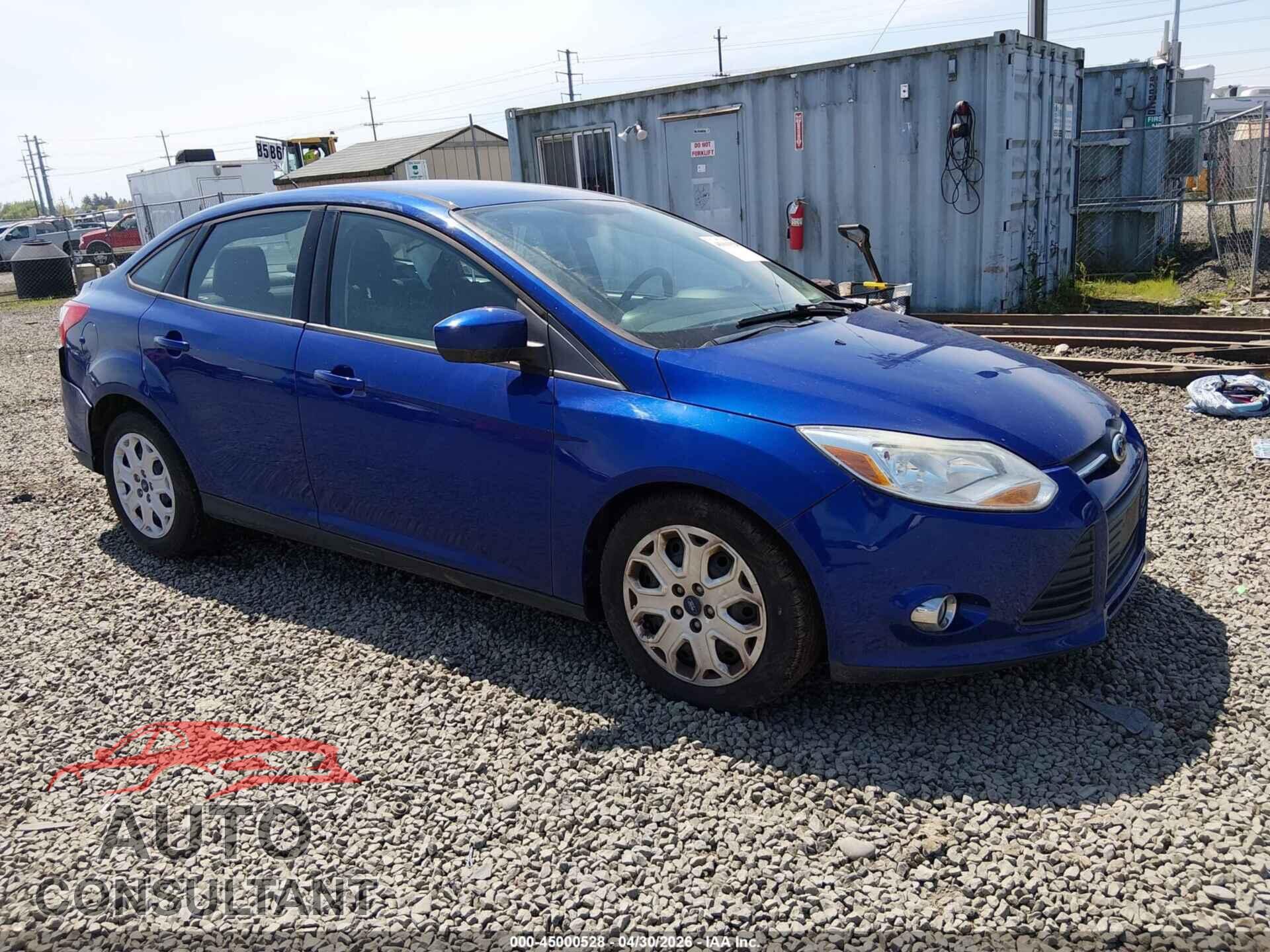 FORD FOCUS 2012 - 1FAHP3F29CL371501