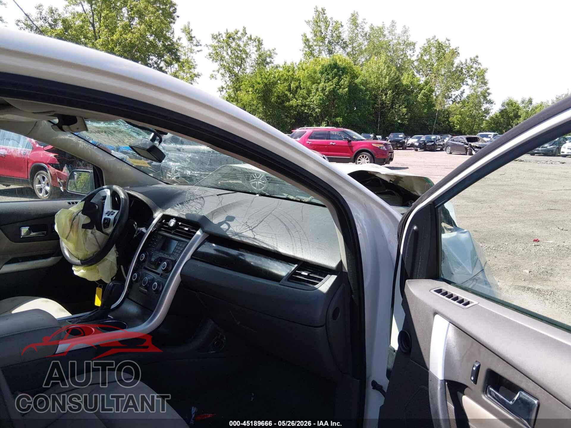 FORD EDGE 2012 - 2FMDK3GC9CBA32991