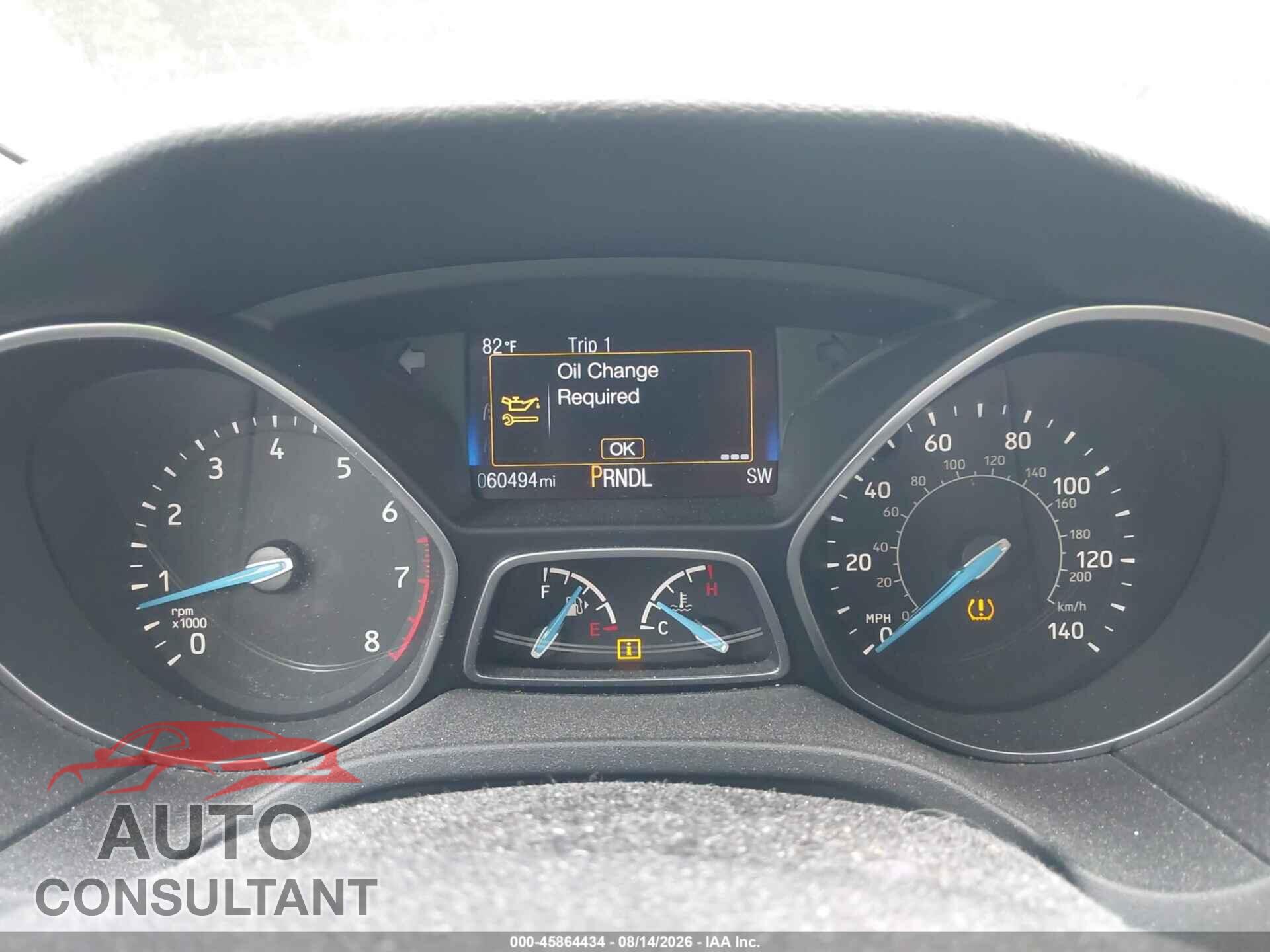 FORD FOCUS 2016 - 1FADP3K20GL357111