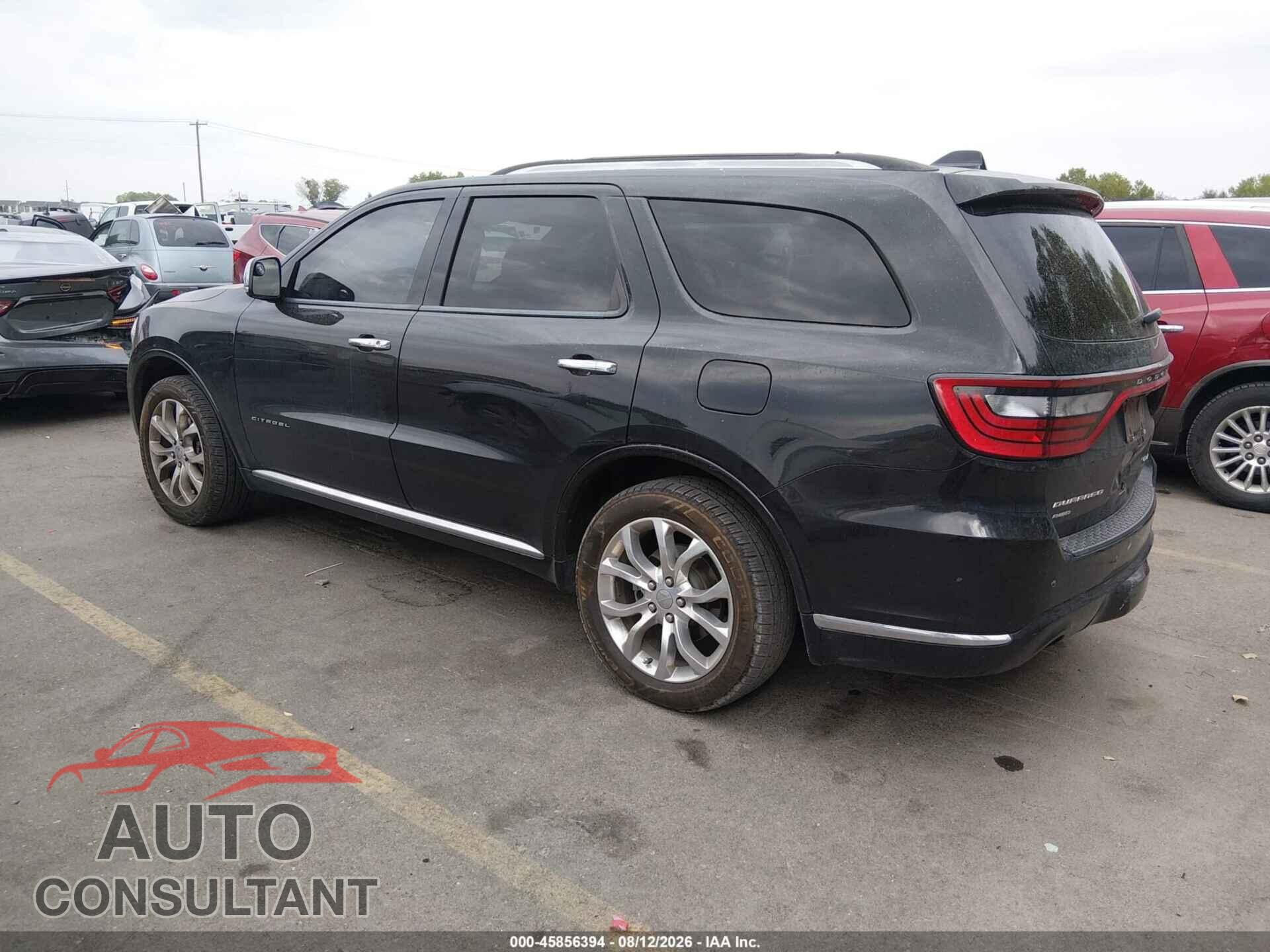 DODGE DURANGO 2016 - 1C4RDJEG6GC468038