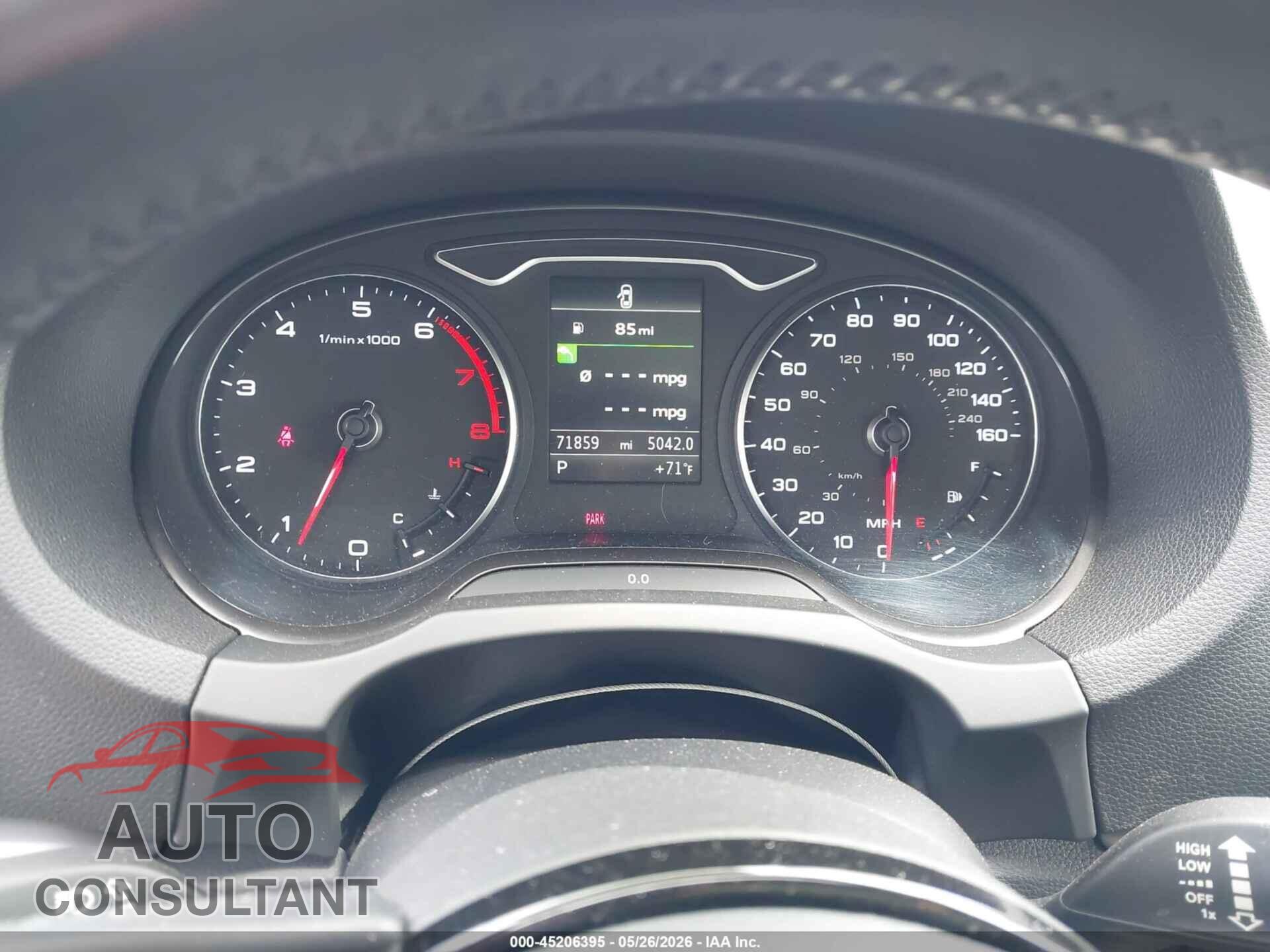 AUDI A3 2015 - WAUBFGFF6F1083638