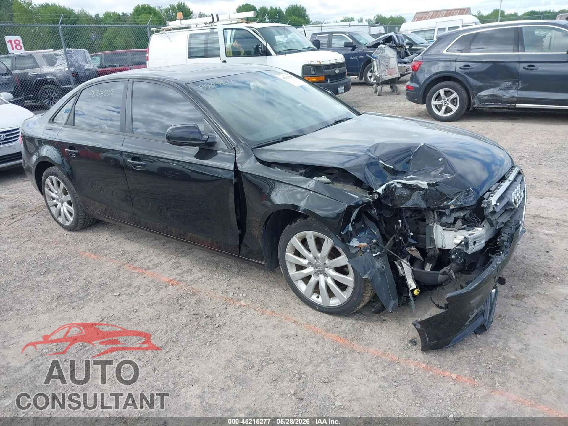 AUDI A4 2013 - WAUBFAFL0DN025100
