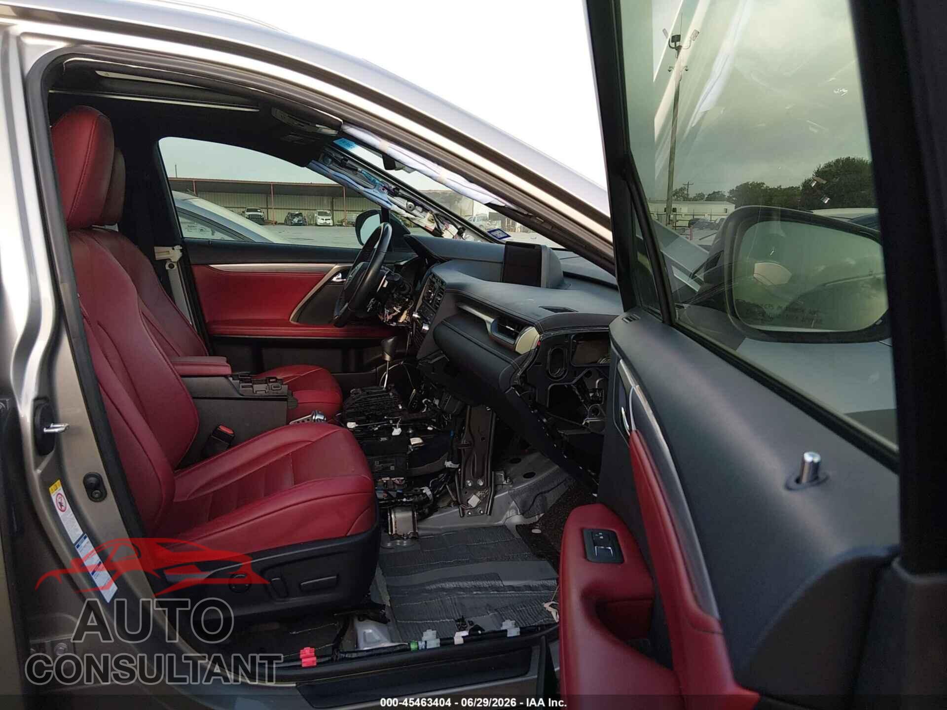 LEXUS RX 2019 - 2T2BGMCA1KC041127