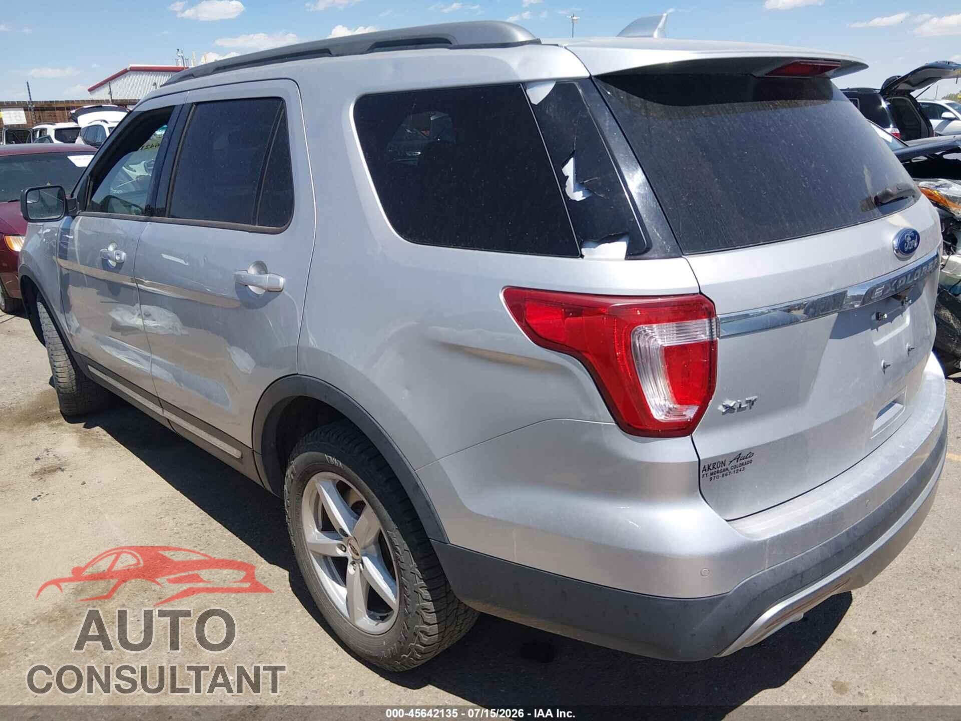 FORD EXPLORER 2016 - 1FM5K8D83GGB34920