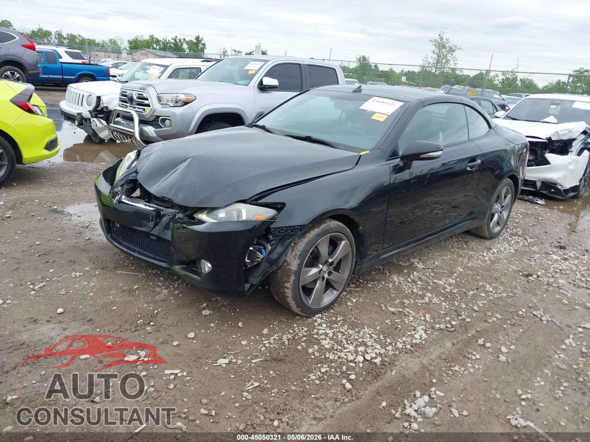 LEXUS IS 250C 2011 - JTHFF2C23B2520359