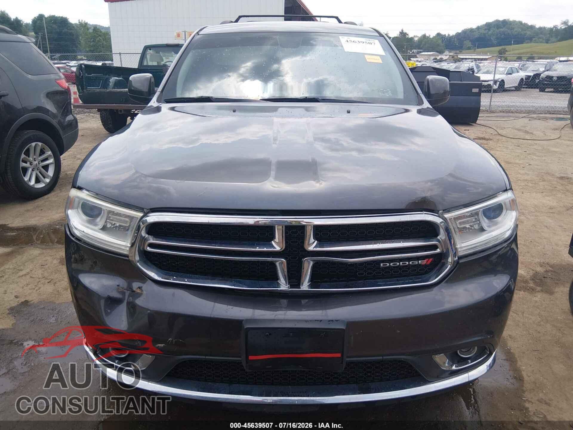 DODGE DURANGO 2015 - 1C4RDJAG4FC161407