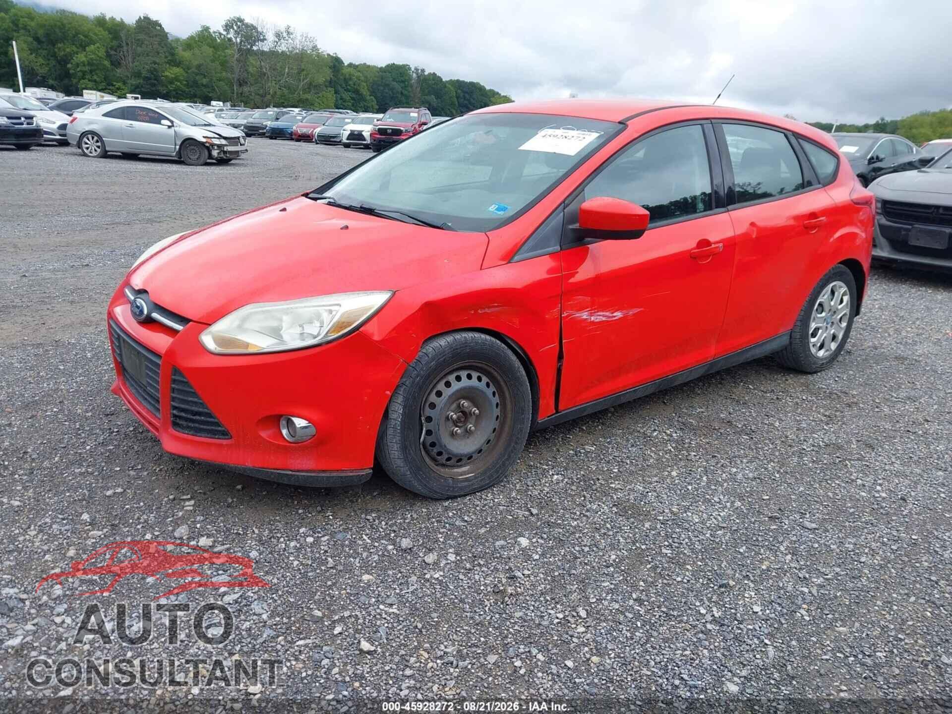 FORD FOCUS 2012 - 1FAHP3K23CL176807