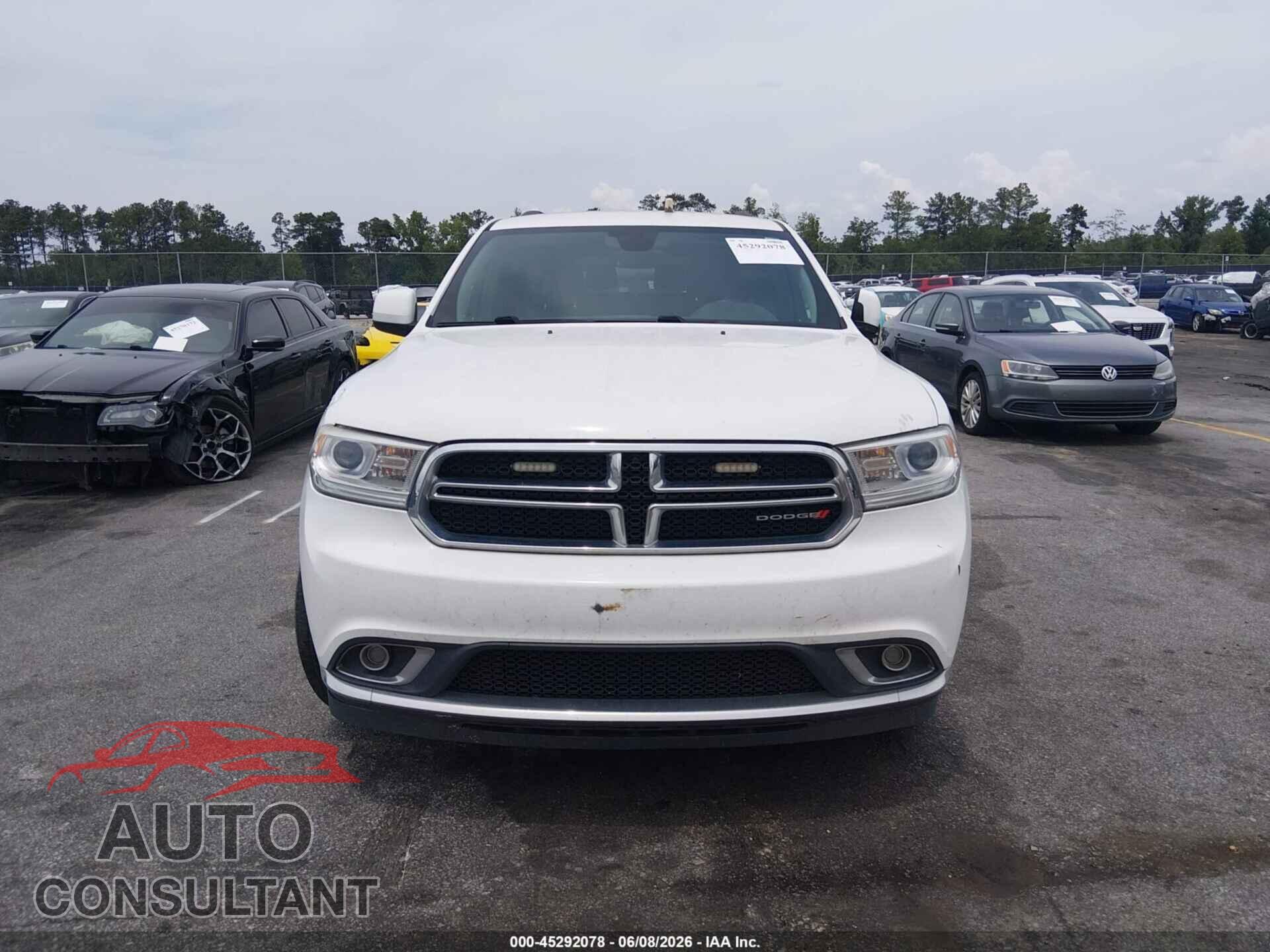 DODGE DURANGO 2017 - 1C4RDJAG2HC816957