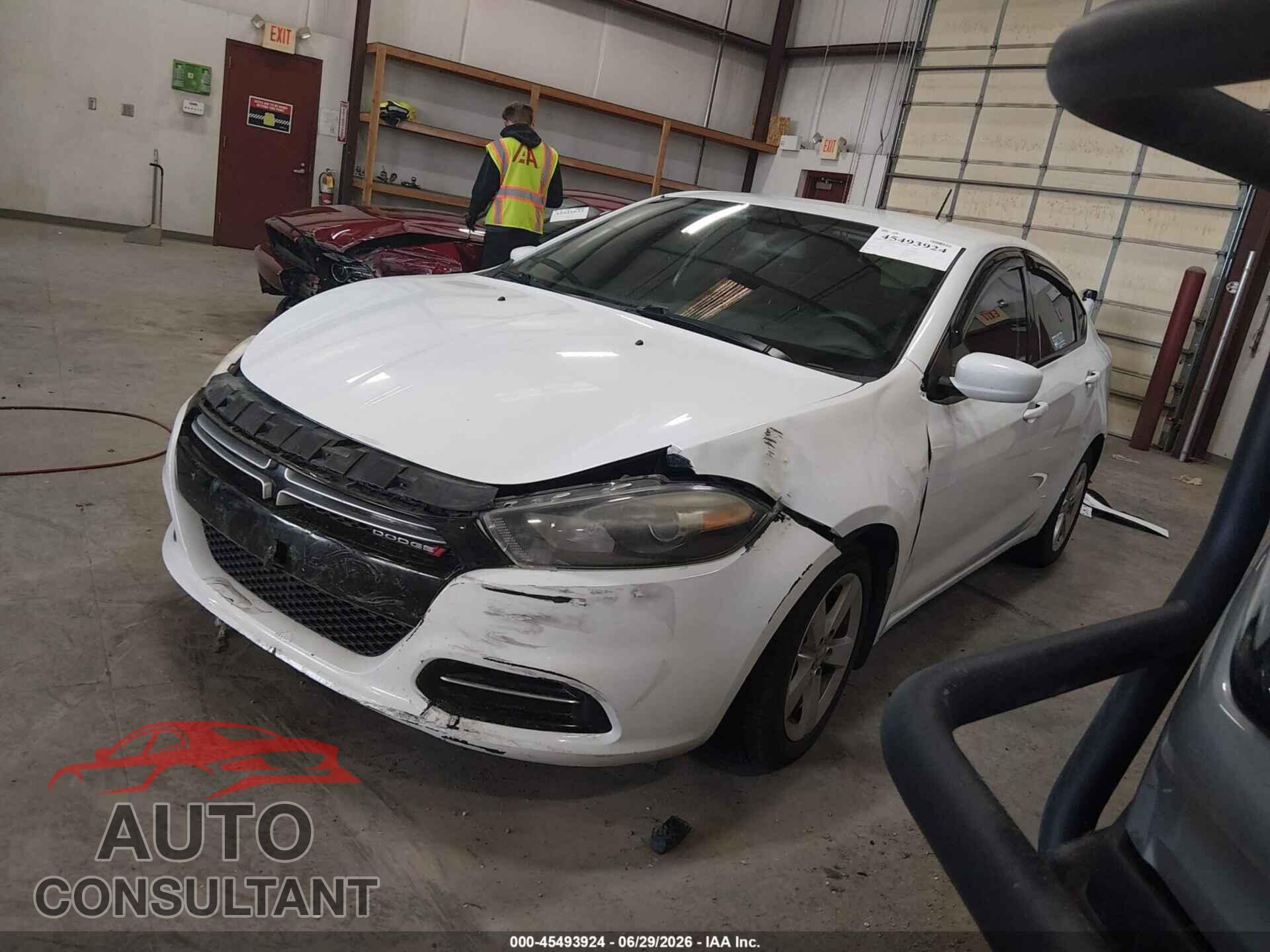 DODGE DART 2015 - 1C3CDFBB3FD227191