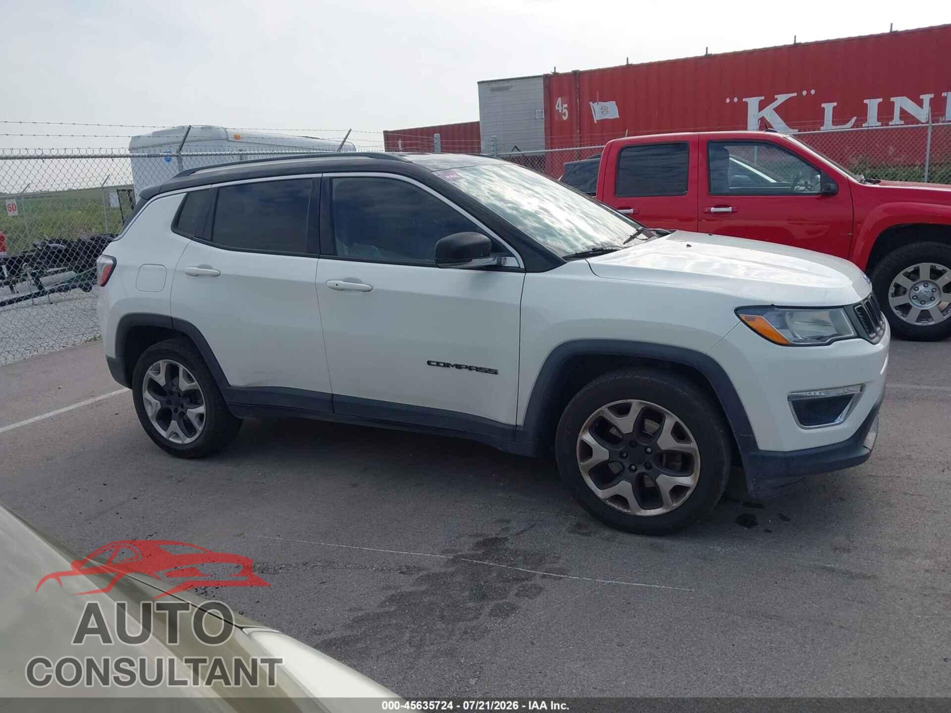 JEEP COMPASS 2017 - 3C4NJDCB2HT681042