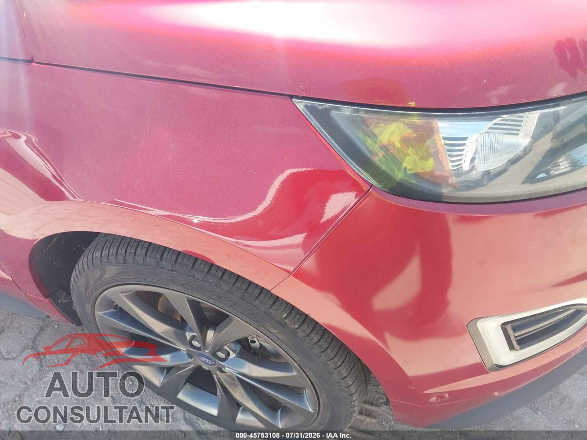 FORD EDGE 2015 - 2FMPK3AP6FBB26971