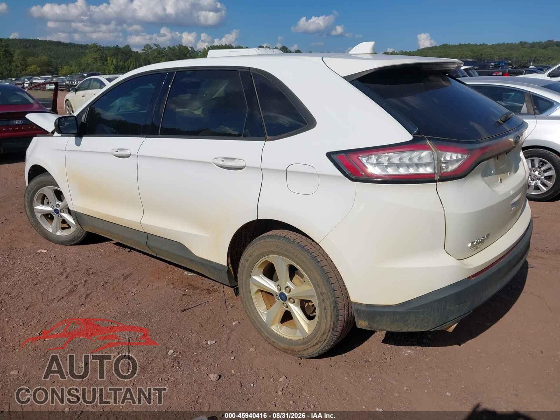 FORD EDGE 2015 - 2FMTK3G92FBC01737