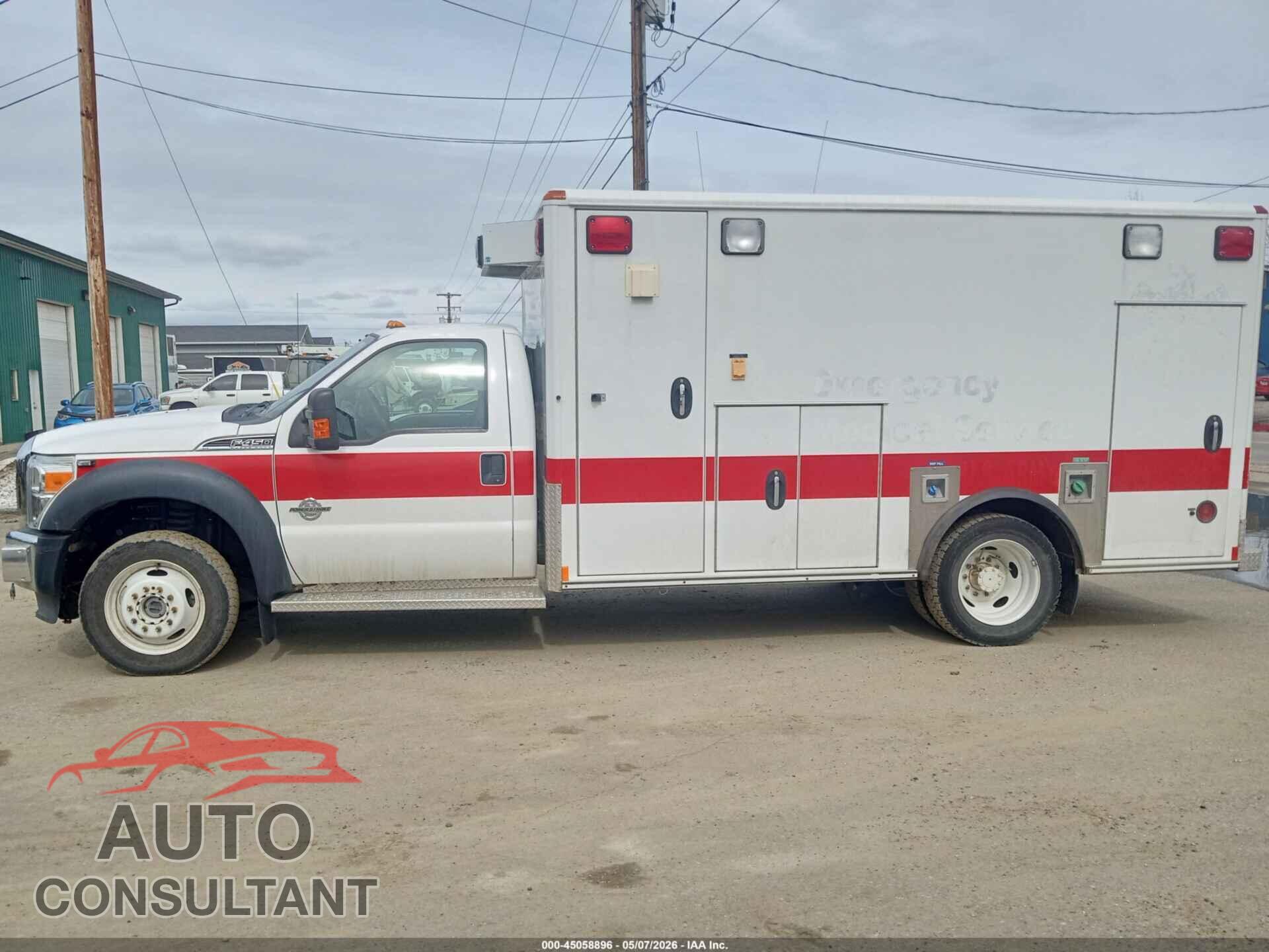 FORD F-450 CHASSIS 2012 - 1FDUF4HT3CEC34660