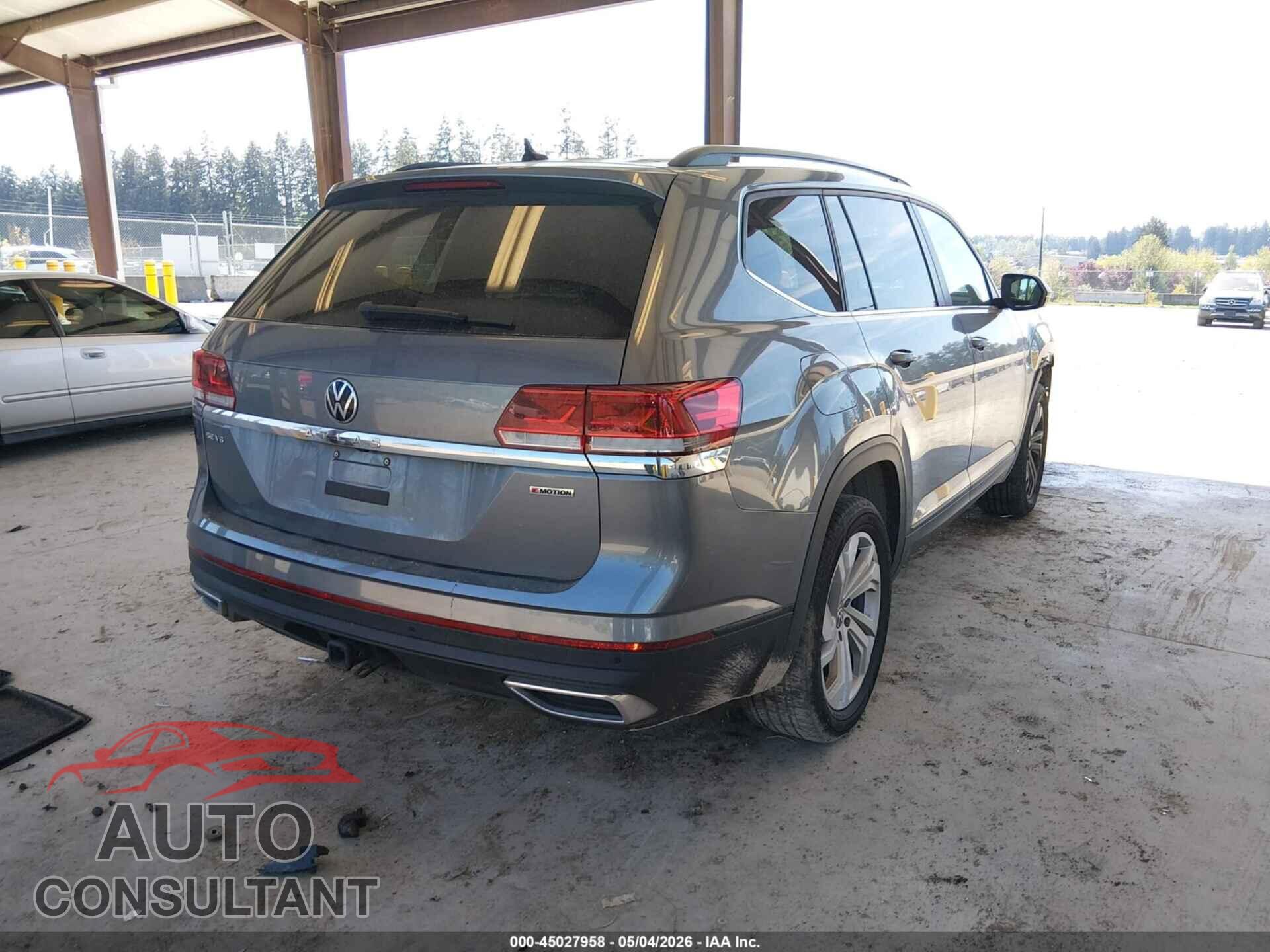 VOLKSWAGEN ATLAS 2021 - 1V2KR2CA3MC506830