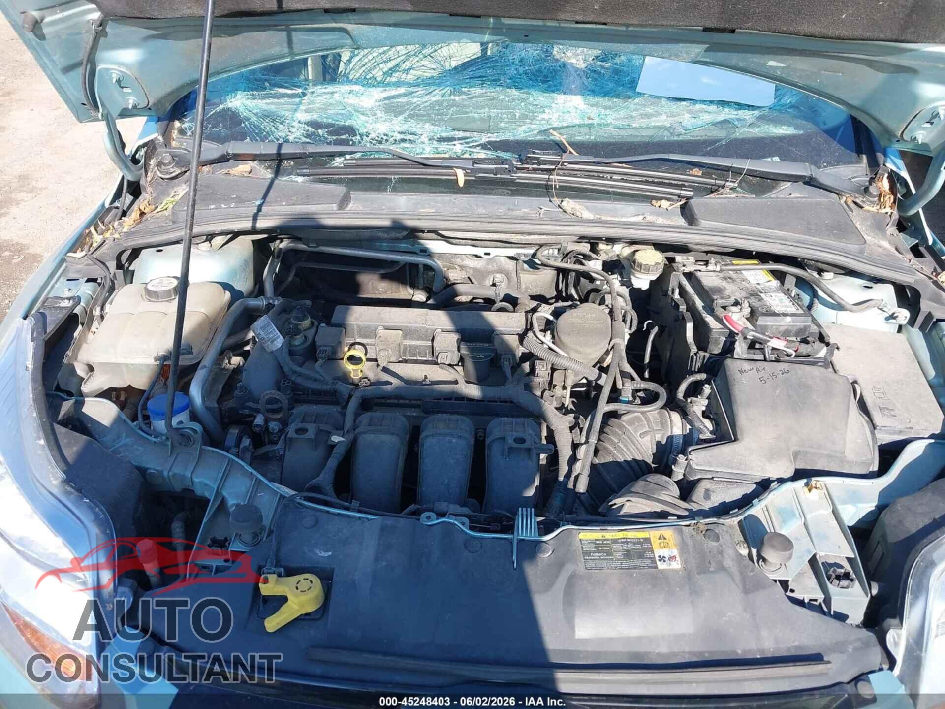 FORD FOCUS 2012 - 1FAHP3M25CL361440