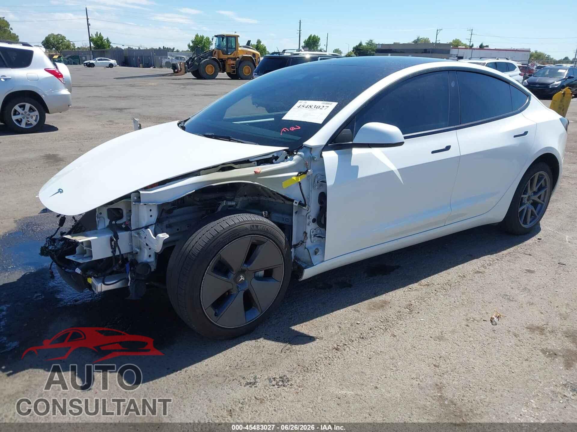 TESLA MODEL 3 2022 - 5YJ3E1EA2NF123751