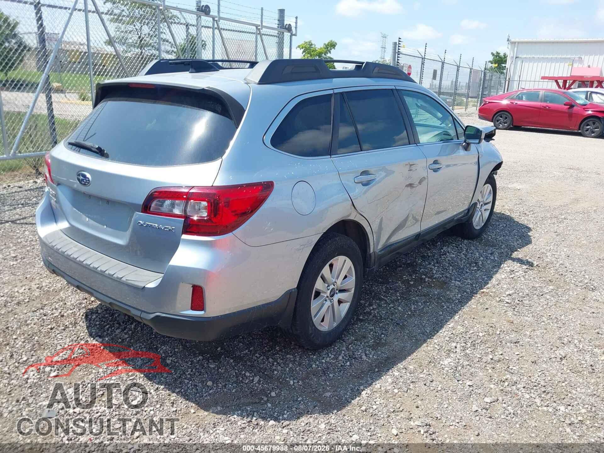 SUBARU OUTBACK 2016 - 4S4BSBDC5G3338128