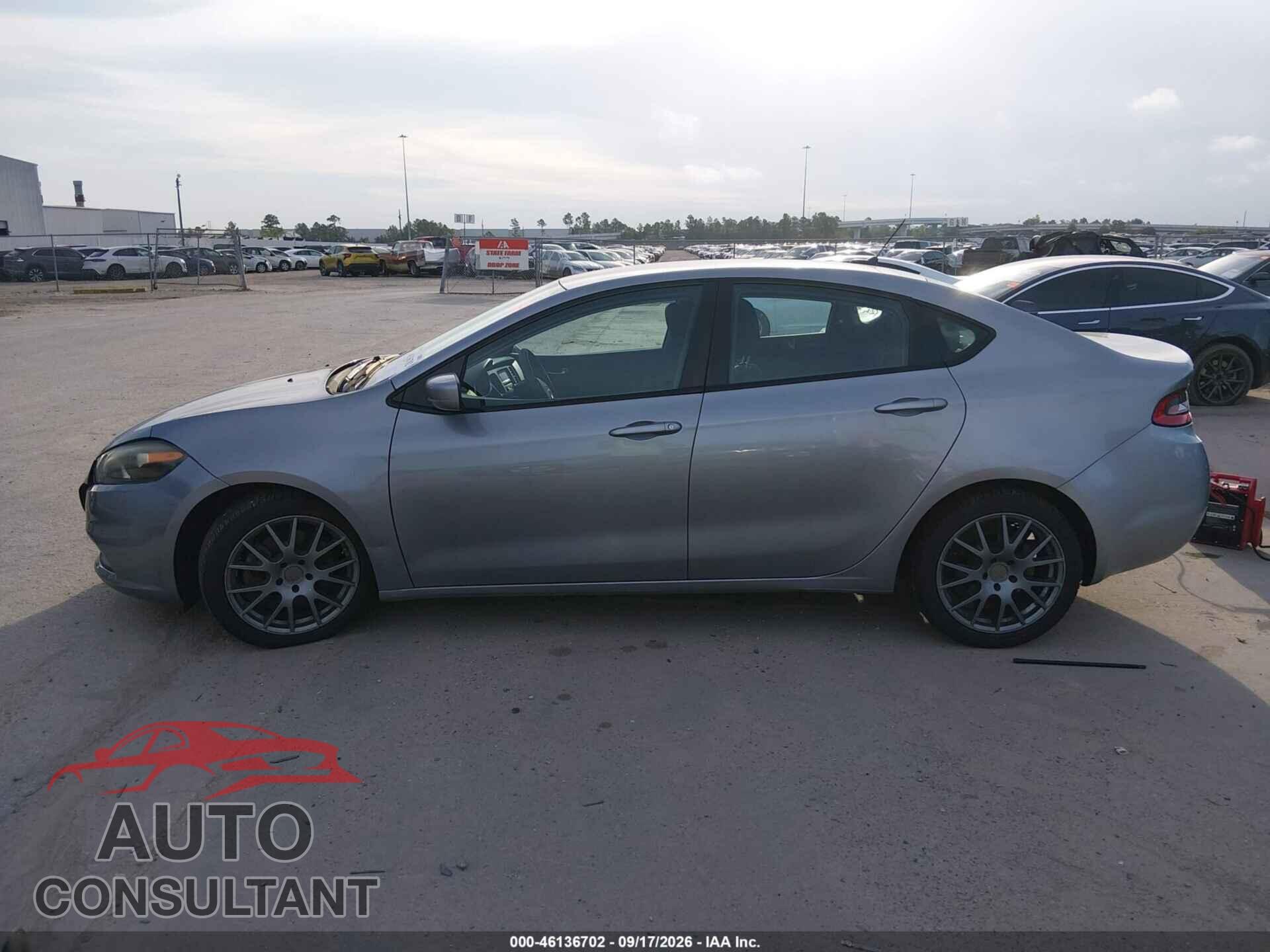 DODGE DART 2015 - 1C3CDFAA5FD432570